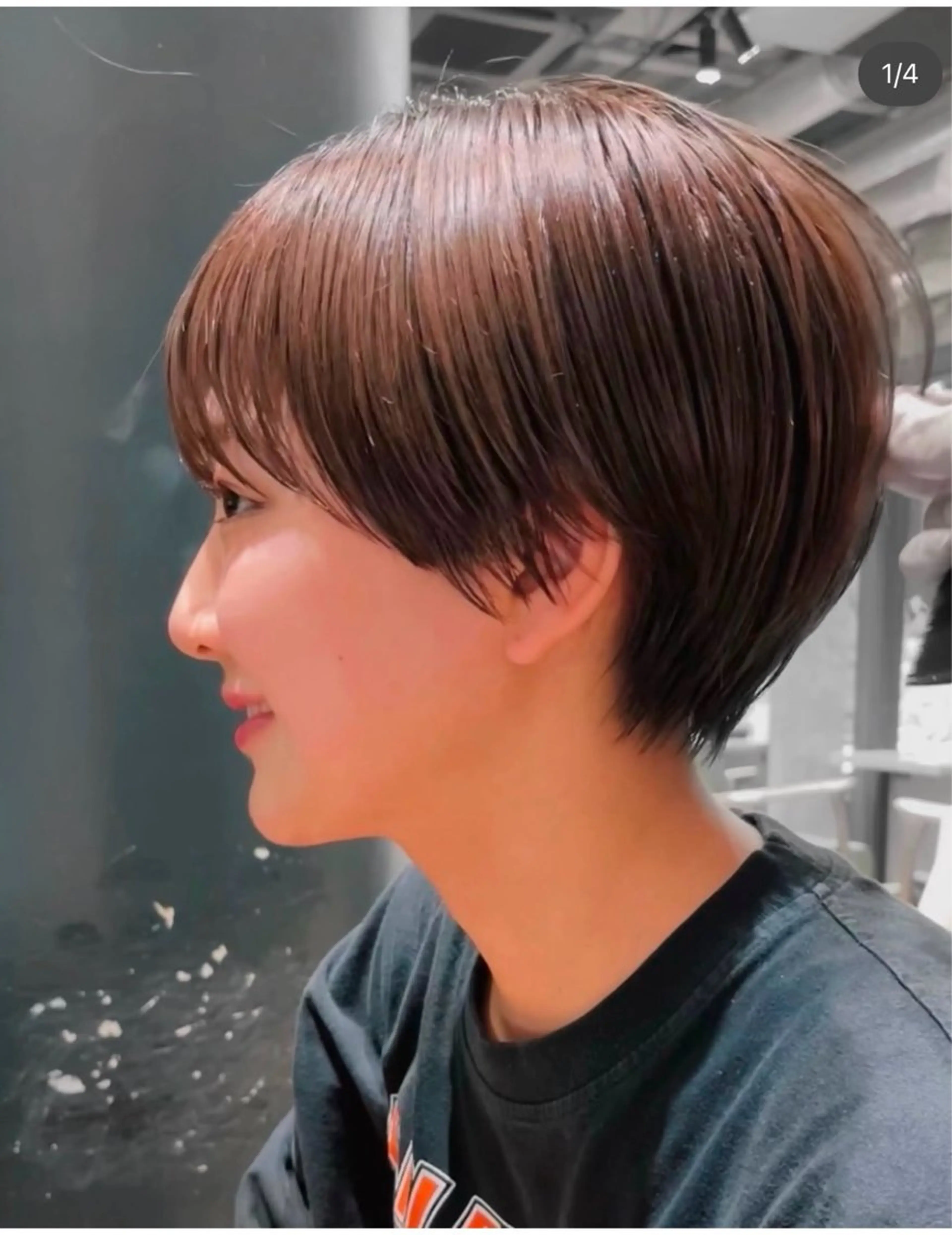 ショート 佐藤 優衣のヘアスタイル