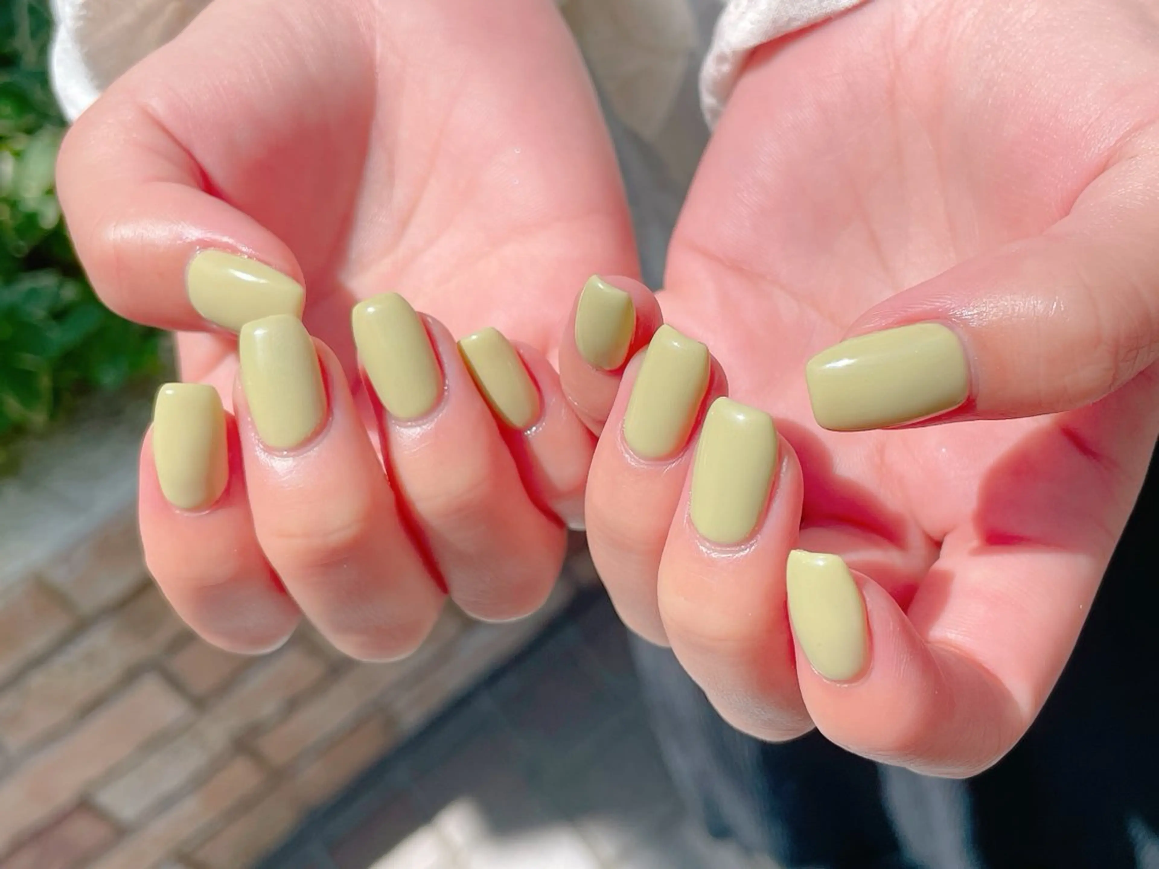 ネイル ジェルネイル ニュアンスネイル パラジェル ピスタチオネイル 春ネイル nailroom  OHANA所属・nailroom OHANA🌴のネイルデザイン