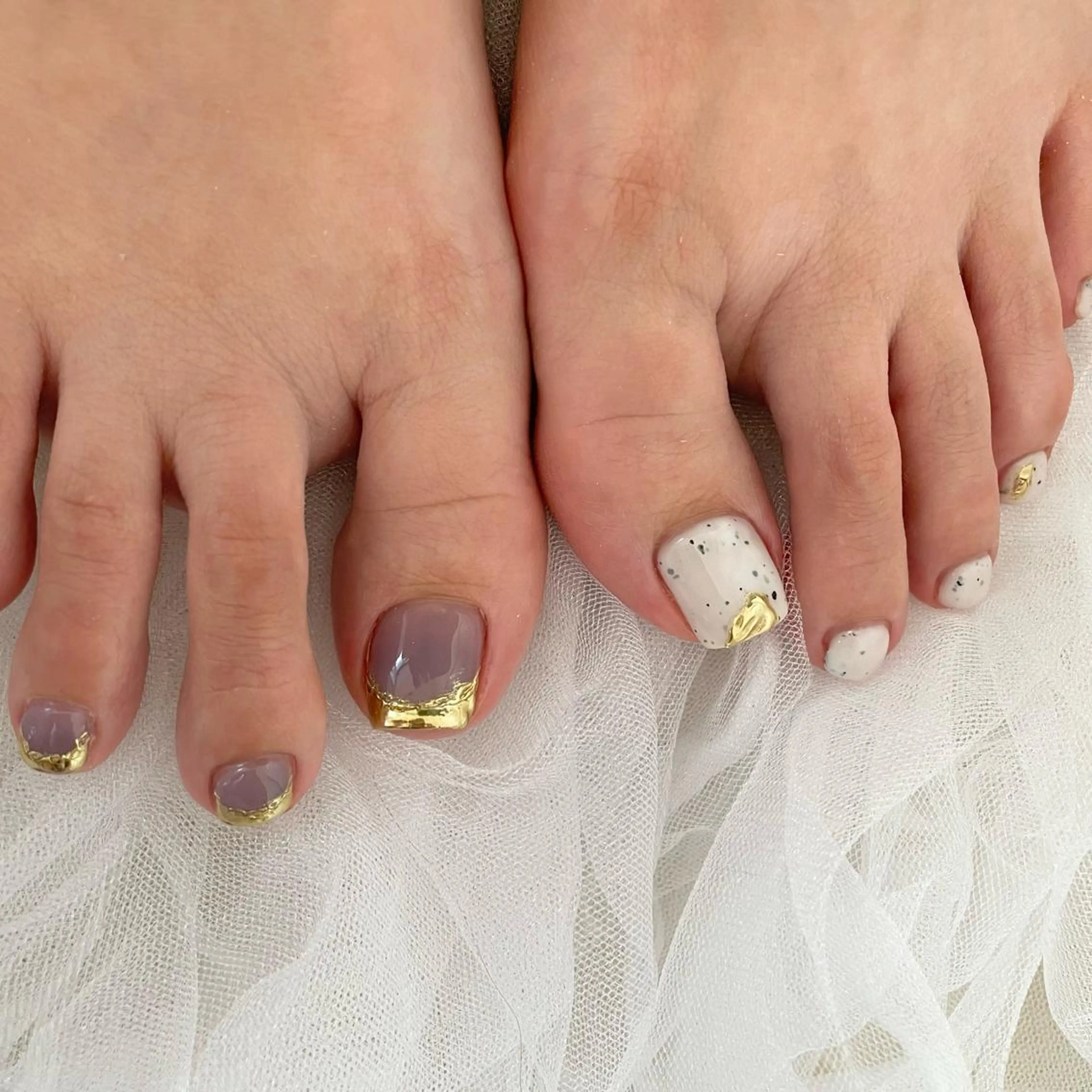 🐾フットネイルやり放題✨《オフ無》の写真