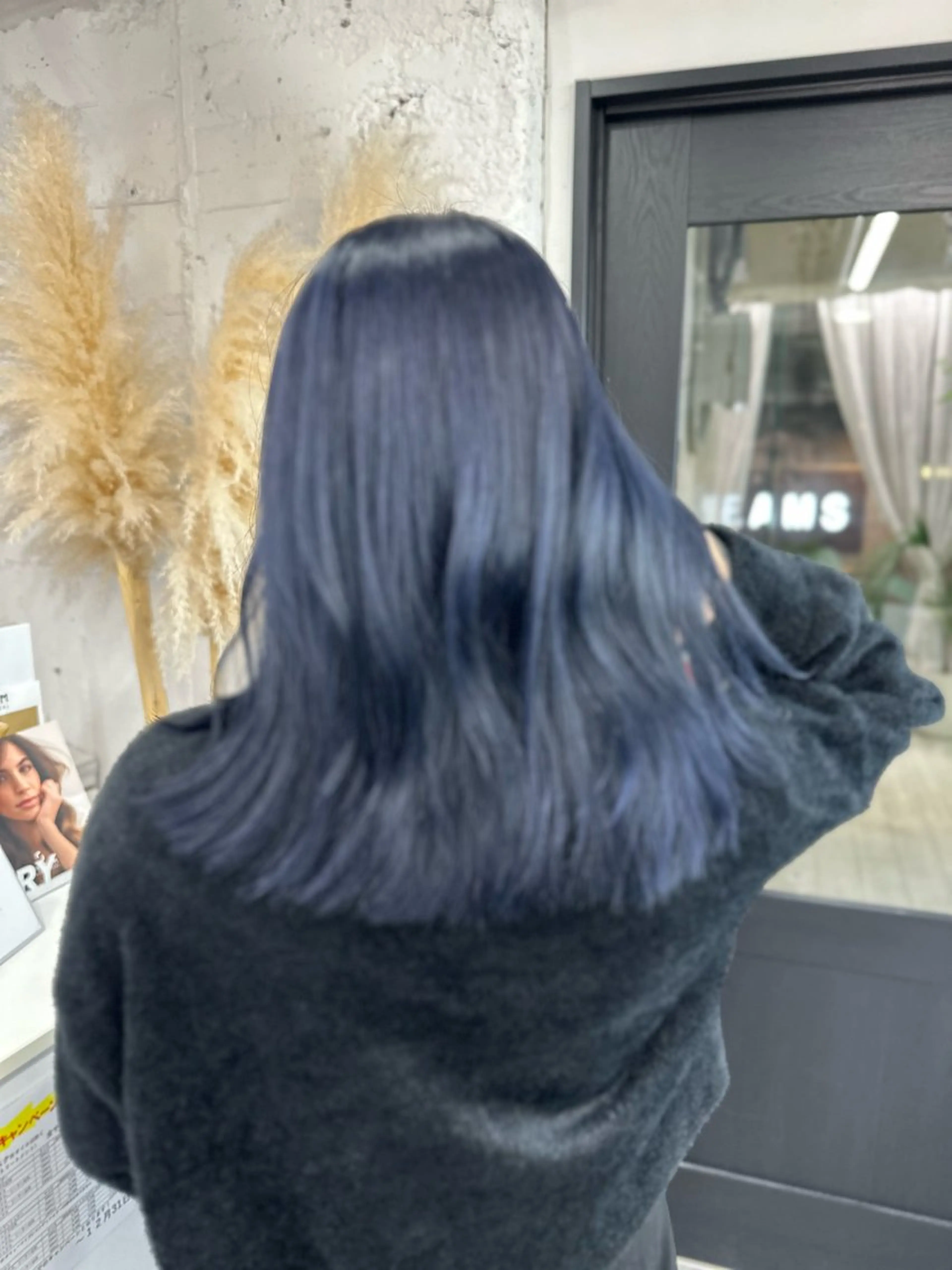 セミロング カラー ヘアアレンジ 久米 治仁のヘアスタイル