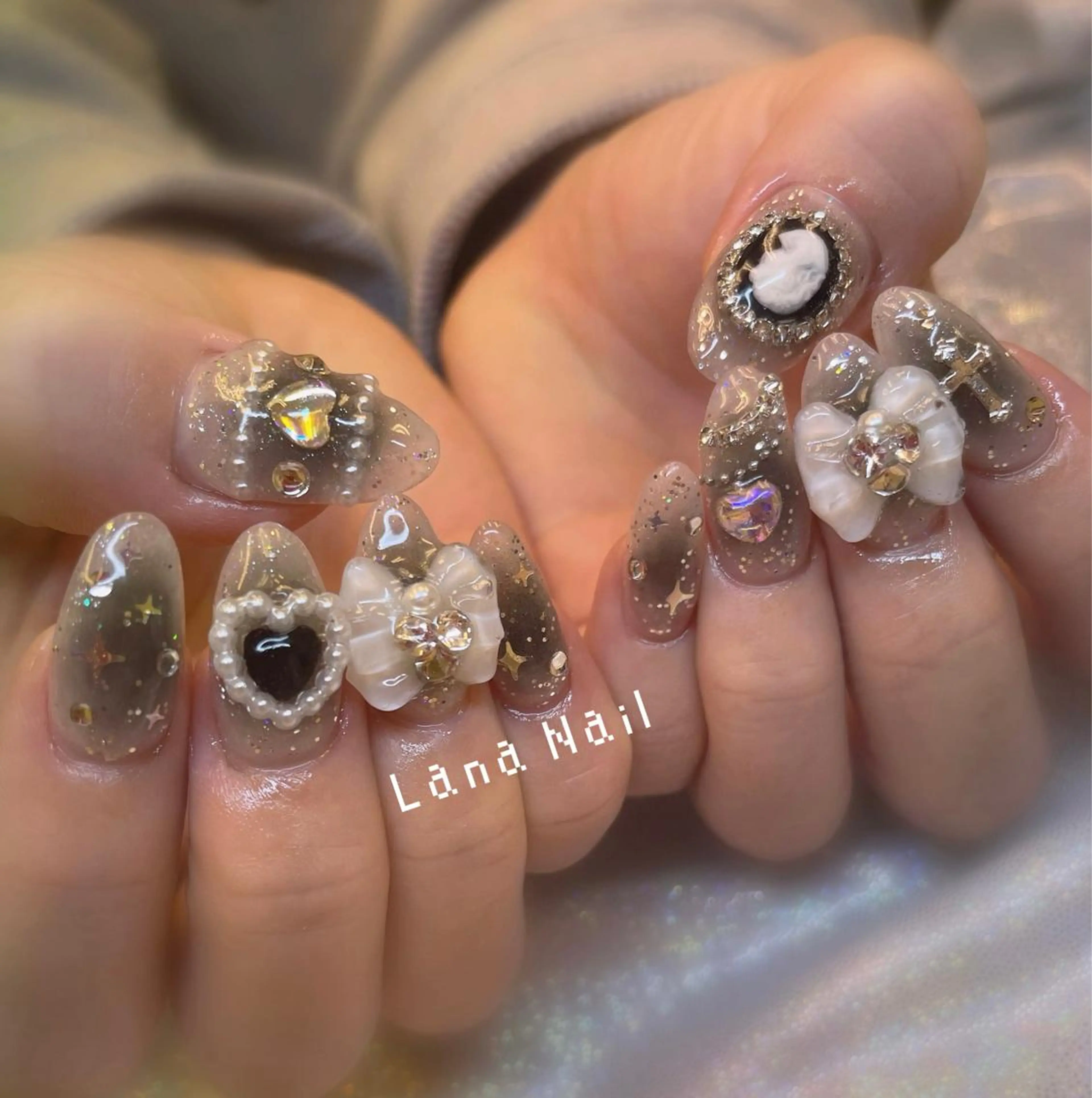 ネイル スカルプネイル Lana Nailのネイルデザイン
