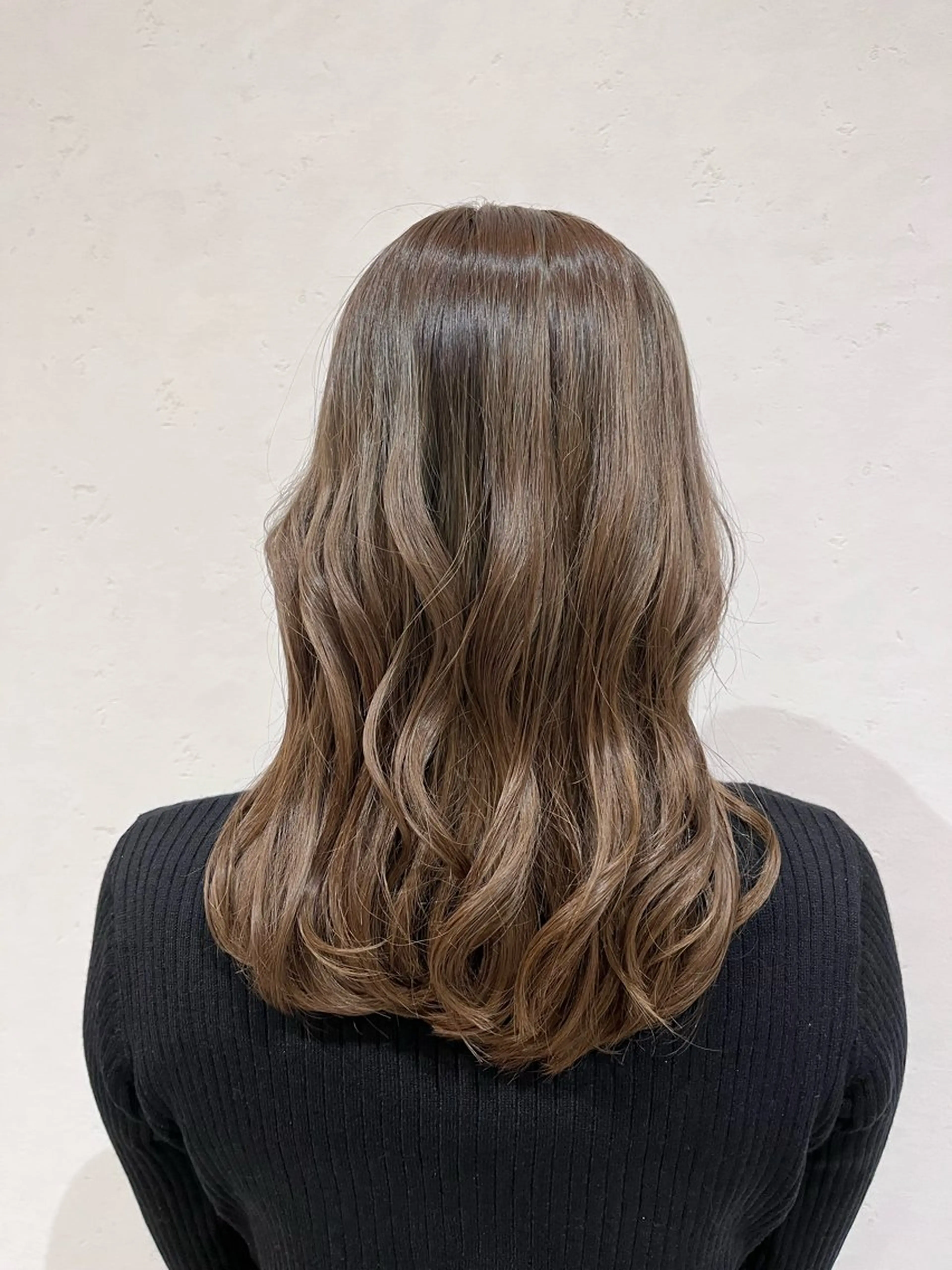 ロング 北島 遥香🫧インナ ー /ベージュカラーのヘアスタイル