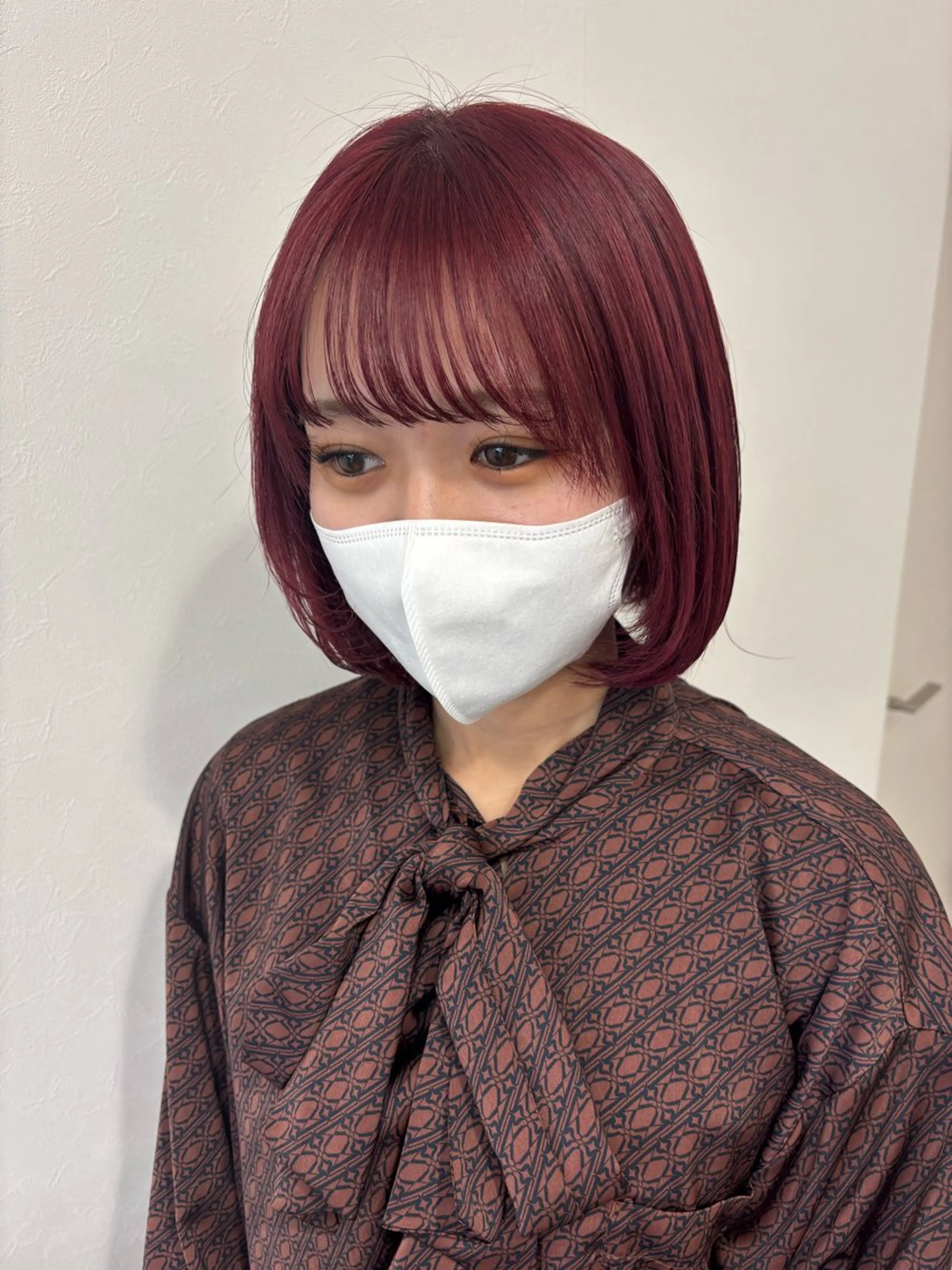 ショート 吉田 千洸のヘアスタイル