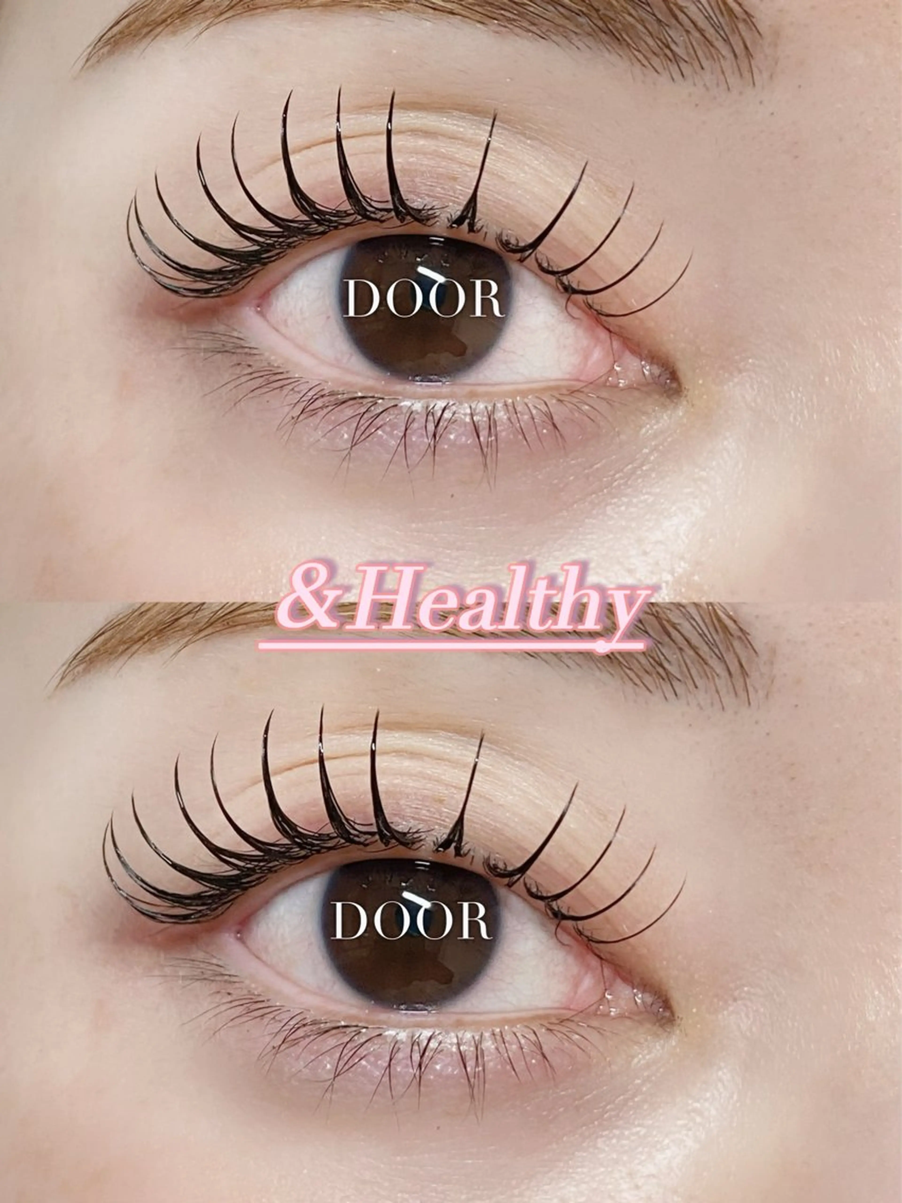 マツエク・マツパ フラットラッシュ マツエク RINA 💜のマツエク・マツパデザイン