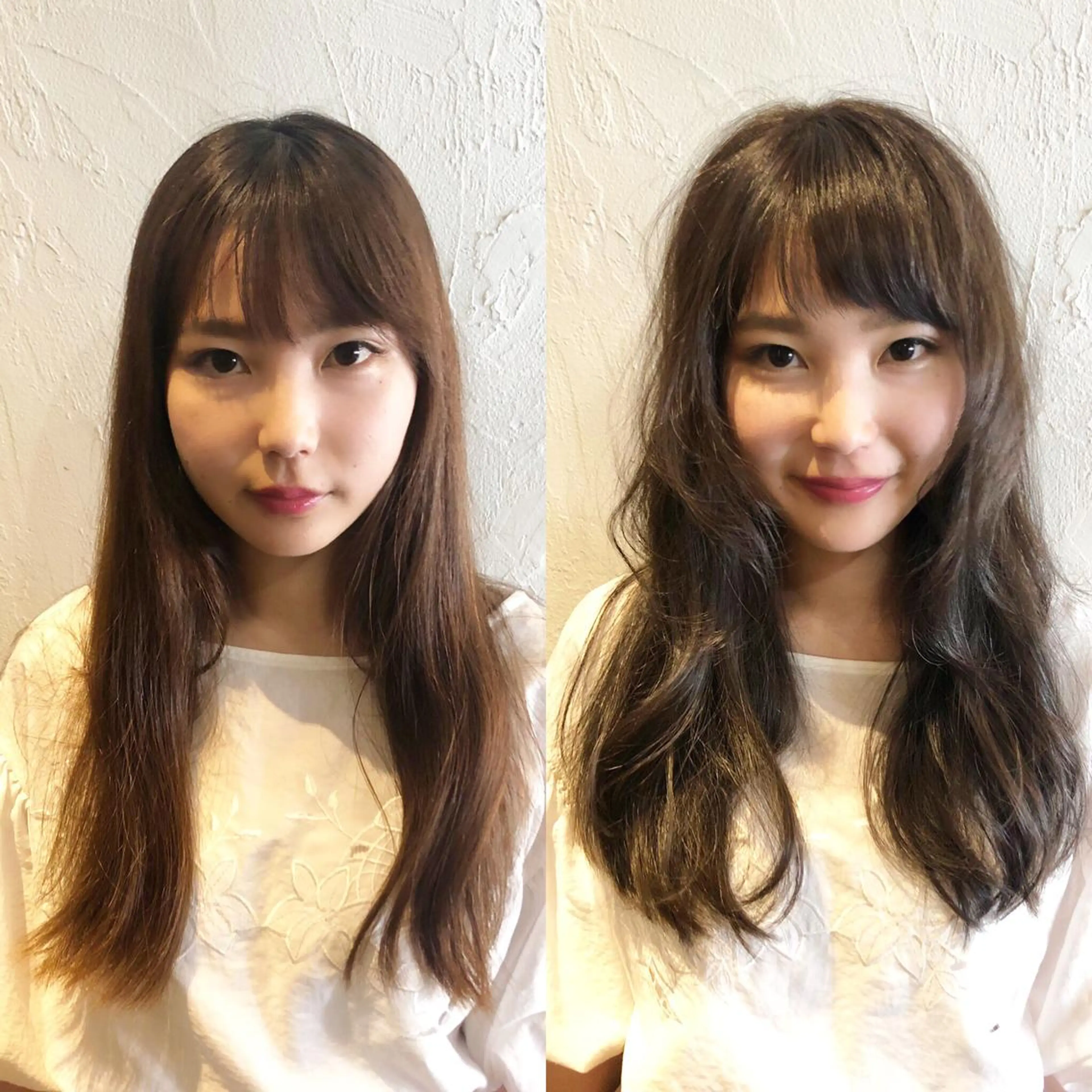 ロング 髪質改善縮毛矯正 専門店のヘアスタイル