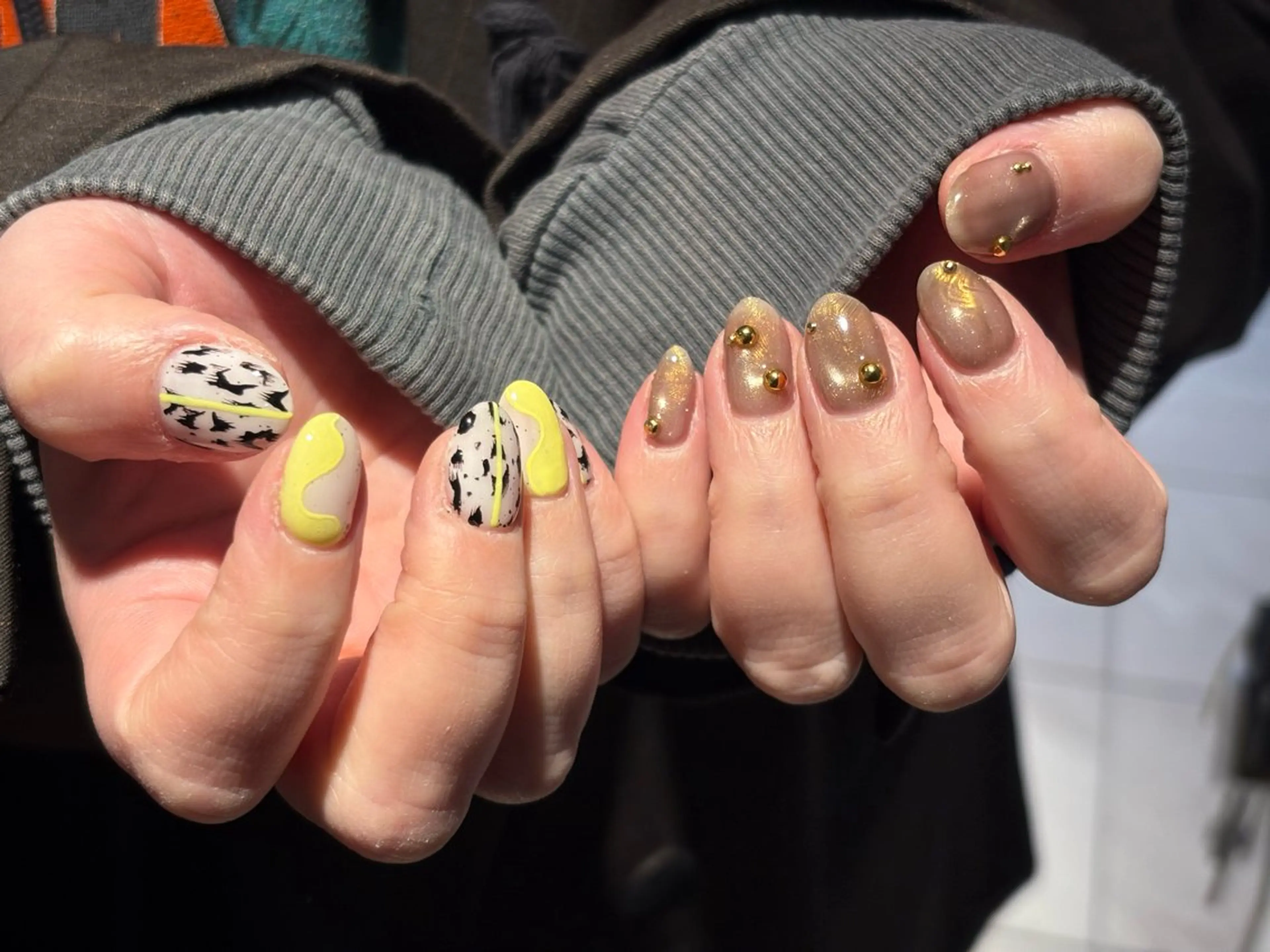 ネイル ハンドネイル 祇園 彩寧のネイルデザイン