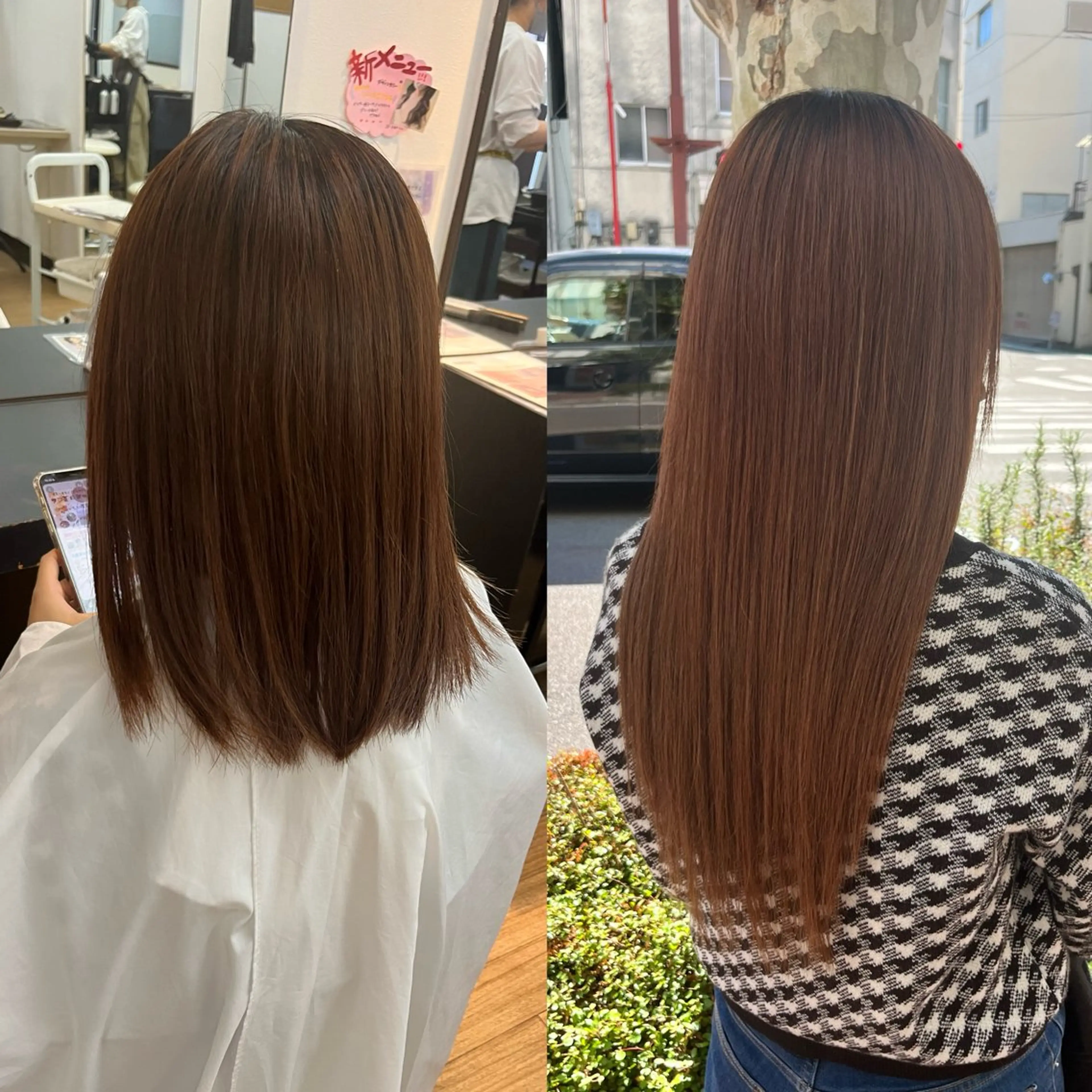 シールエクステで速攻イメチェン❣️60本〜 地毛の調整カット.エクステカット込み✨の写真