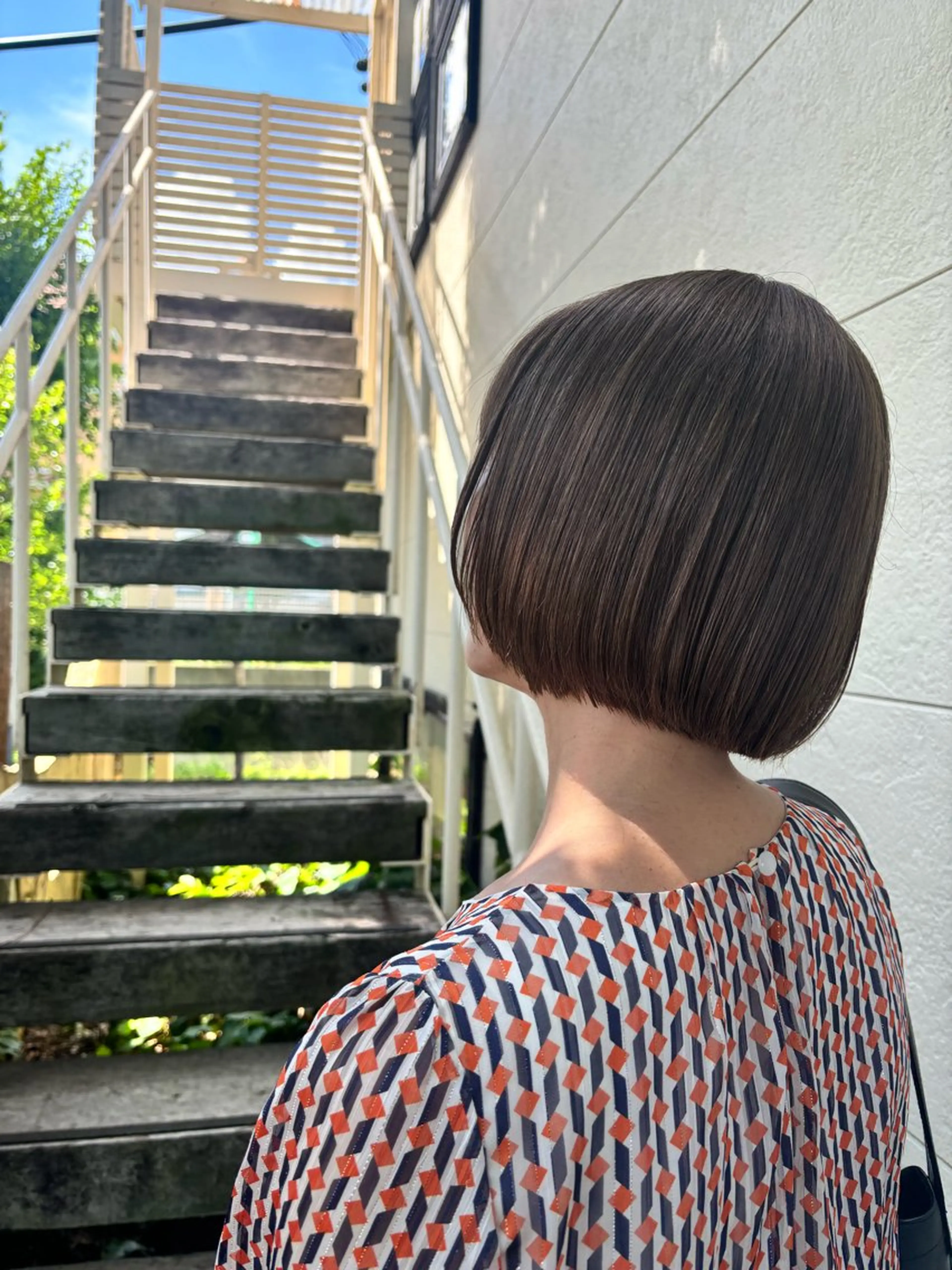 ショート カラー カット ルプラボウ／艶カラー ／髪質改善／アサミのヘアスタイル