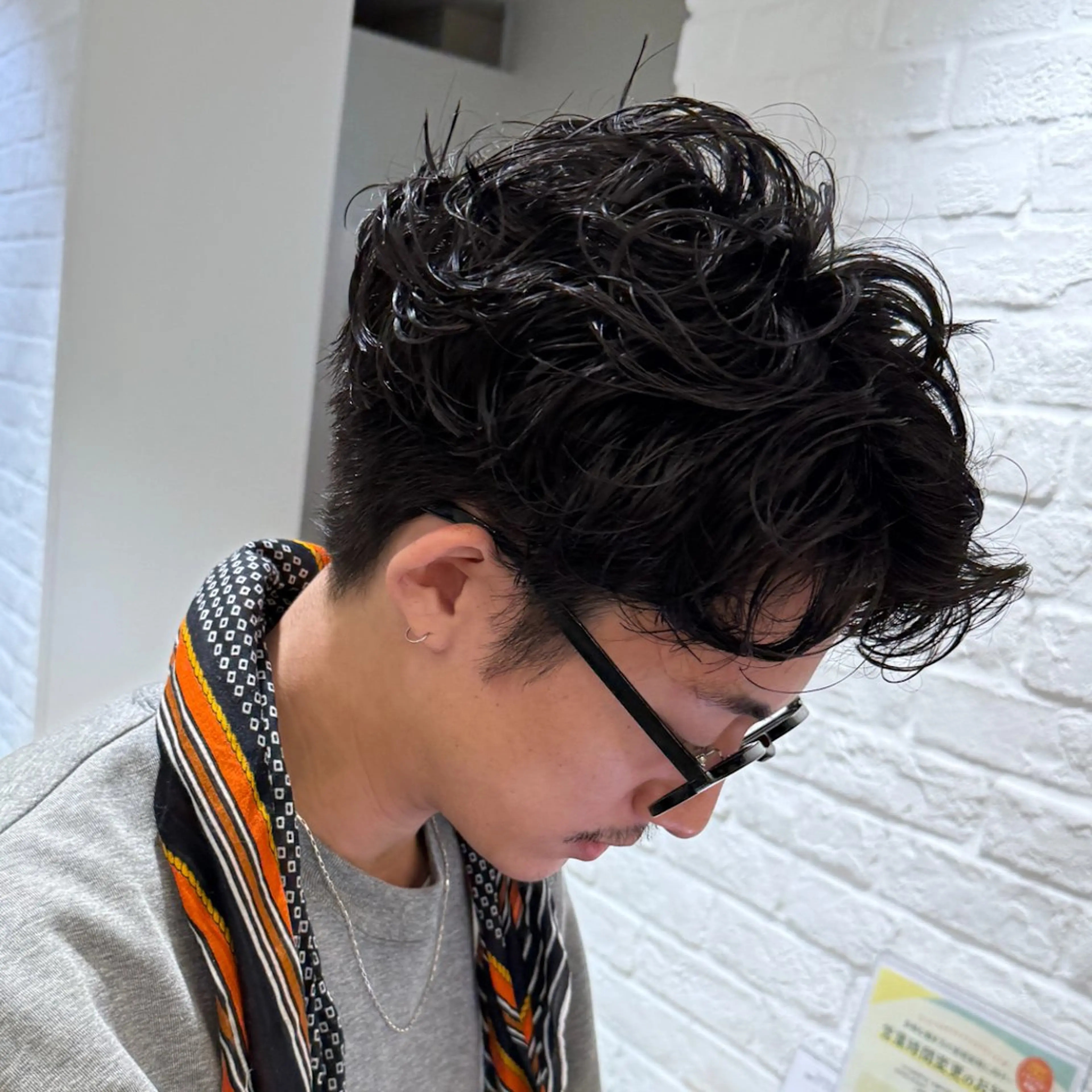 【メンズ】似合わせカット+メンズパーマの写真