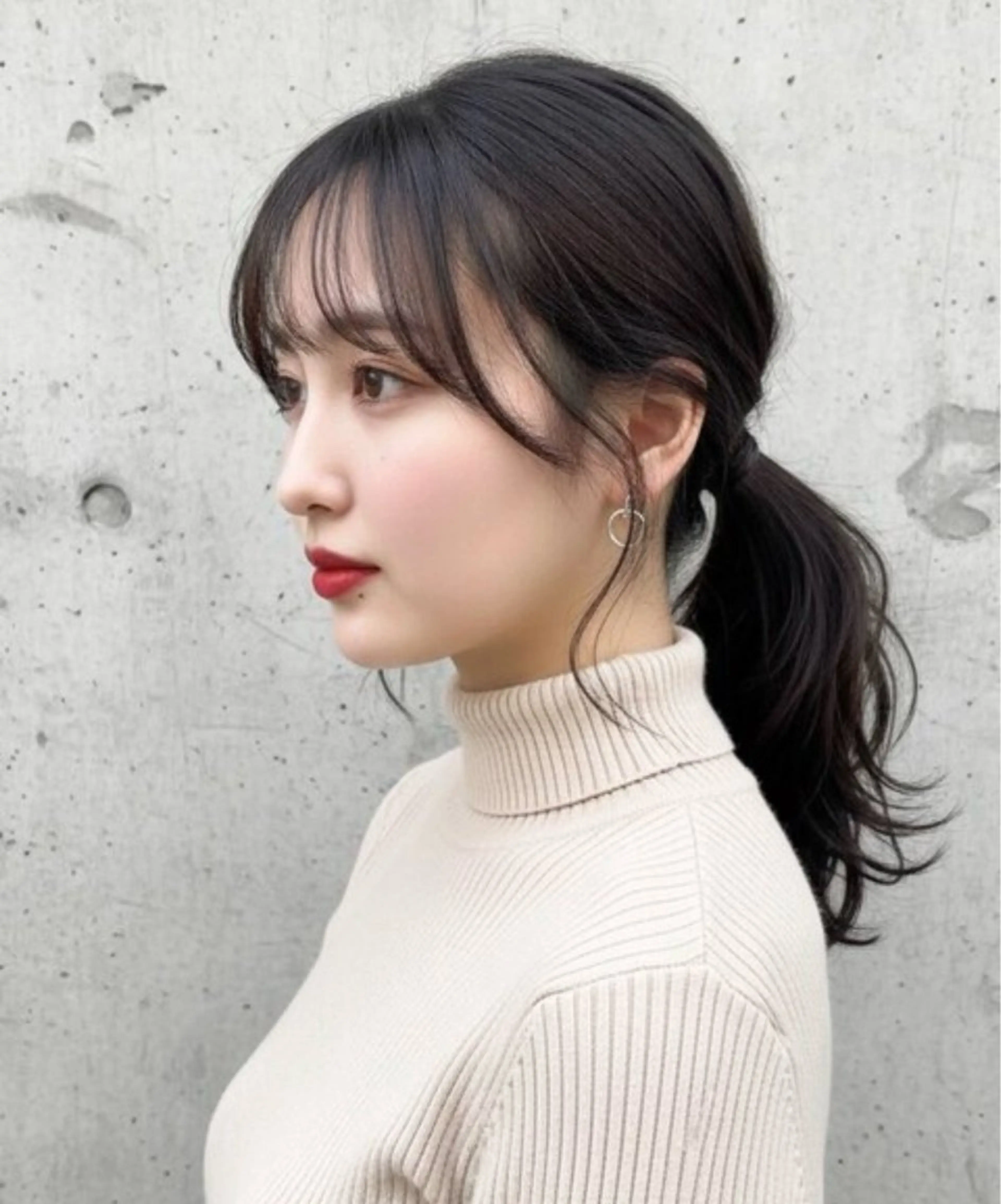 セミロング カラー 町田美容師 mei 🍒 ✨のヘアスタイル
