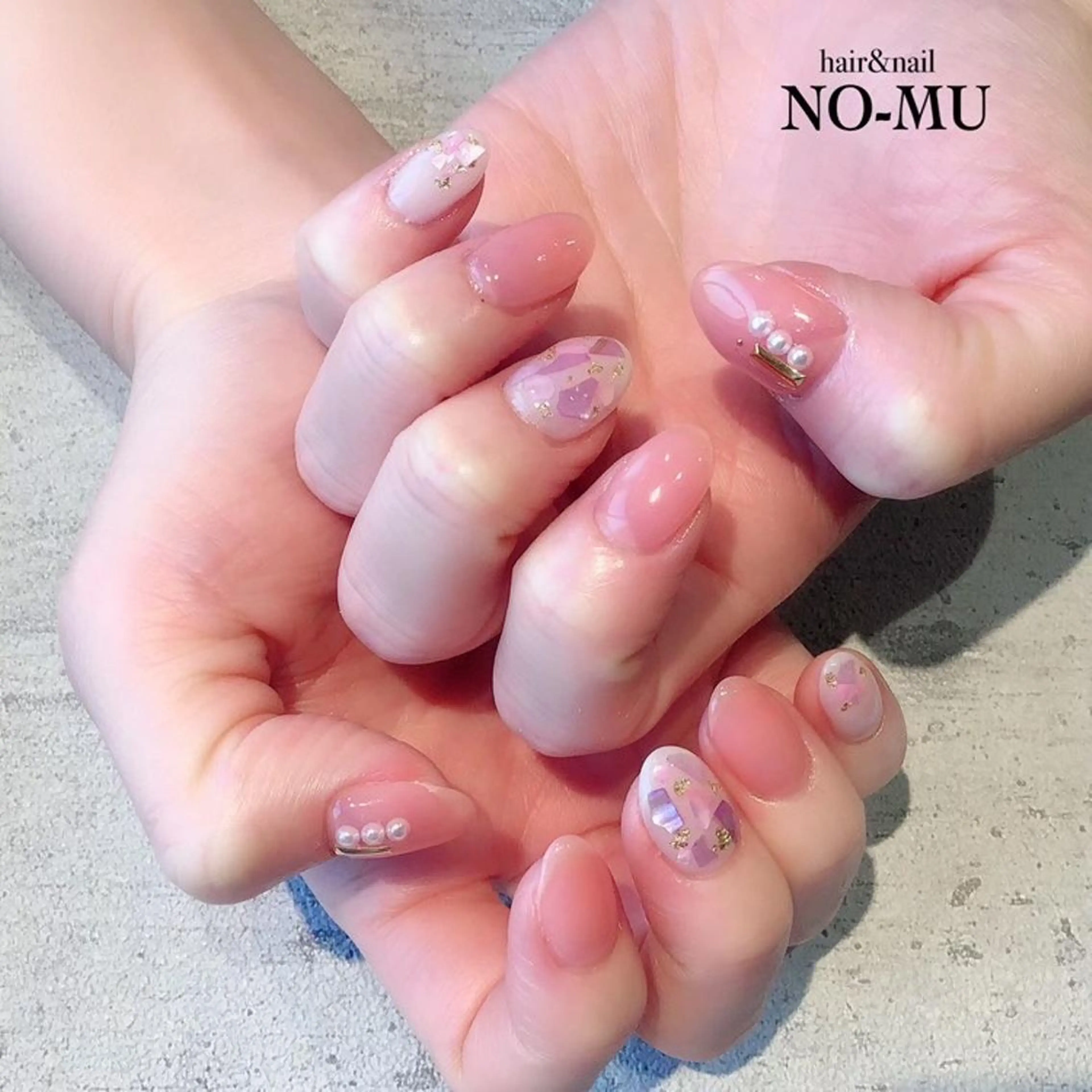 ネイル hair＆nail NO-MU所属・hair＆nail NO-MUのネイルデザイン