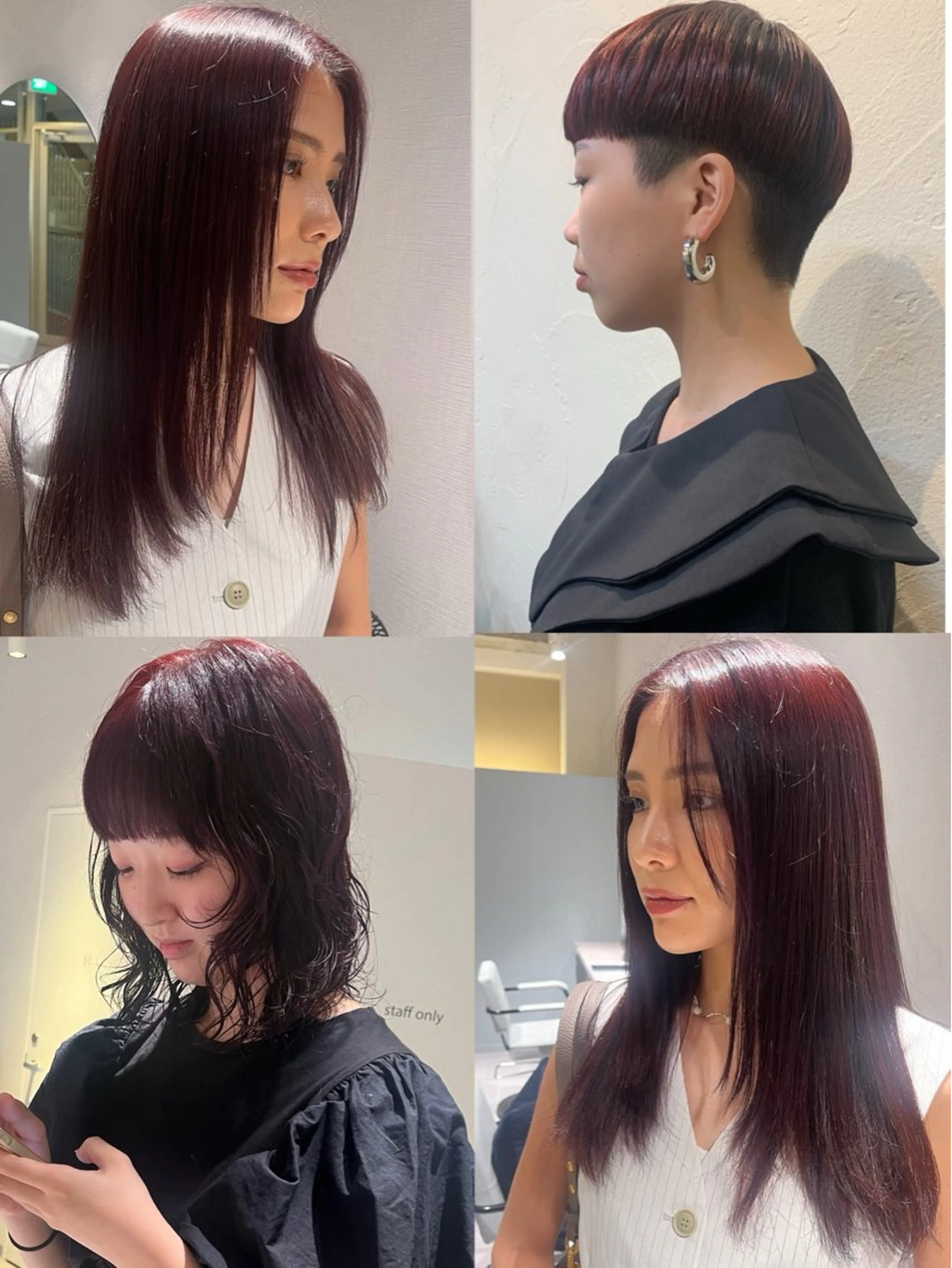 セミロング 長沼ゆうか /レイヤーカットのヘアスタイル