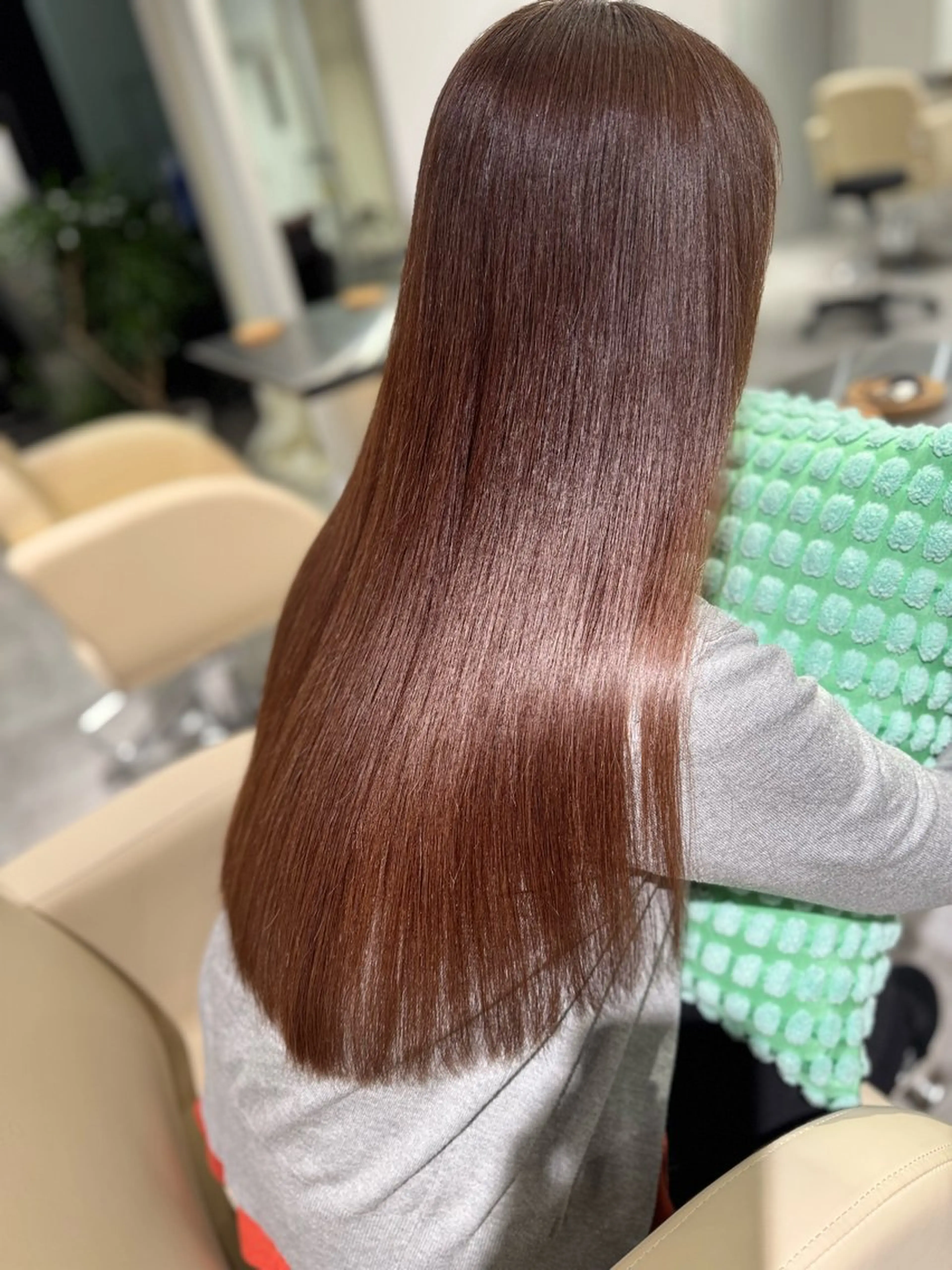 ロング カラー 髪質改善 レイヤーカット 夜23時まで予約🉑 reverieあきらのヘアスタイル