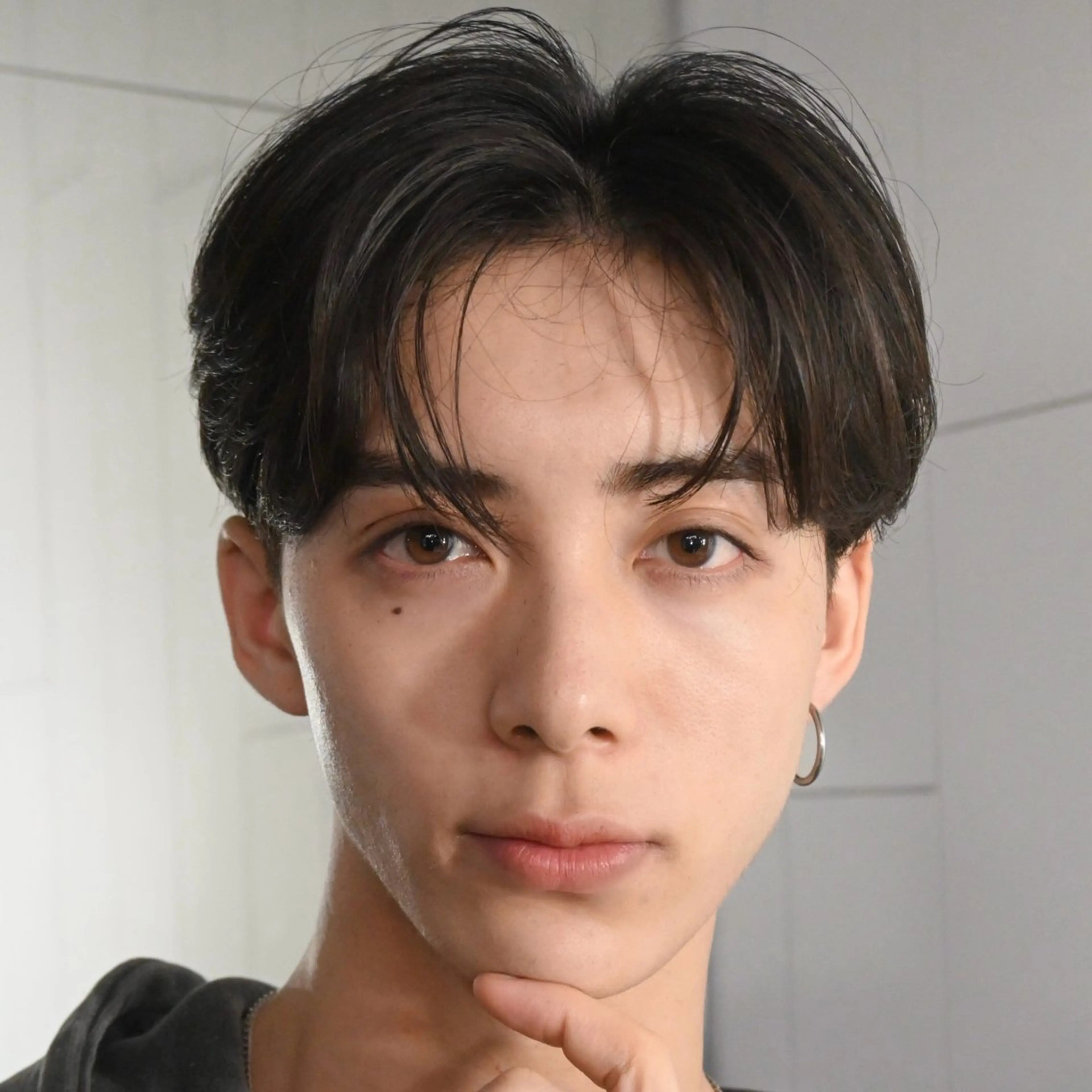 メンズ 池袋センターパート 特化YUUKIのヘアスタイル