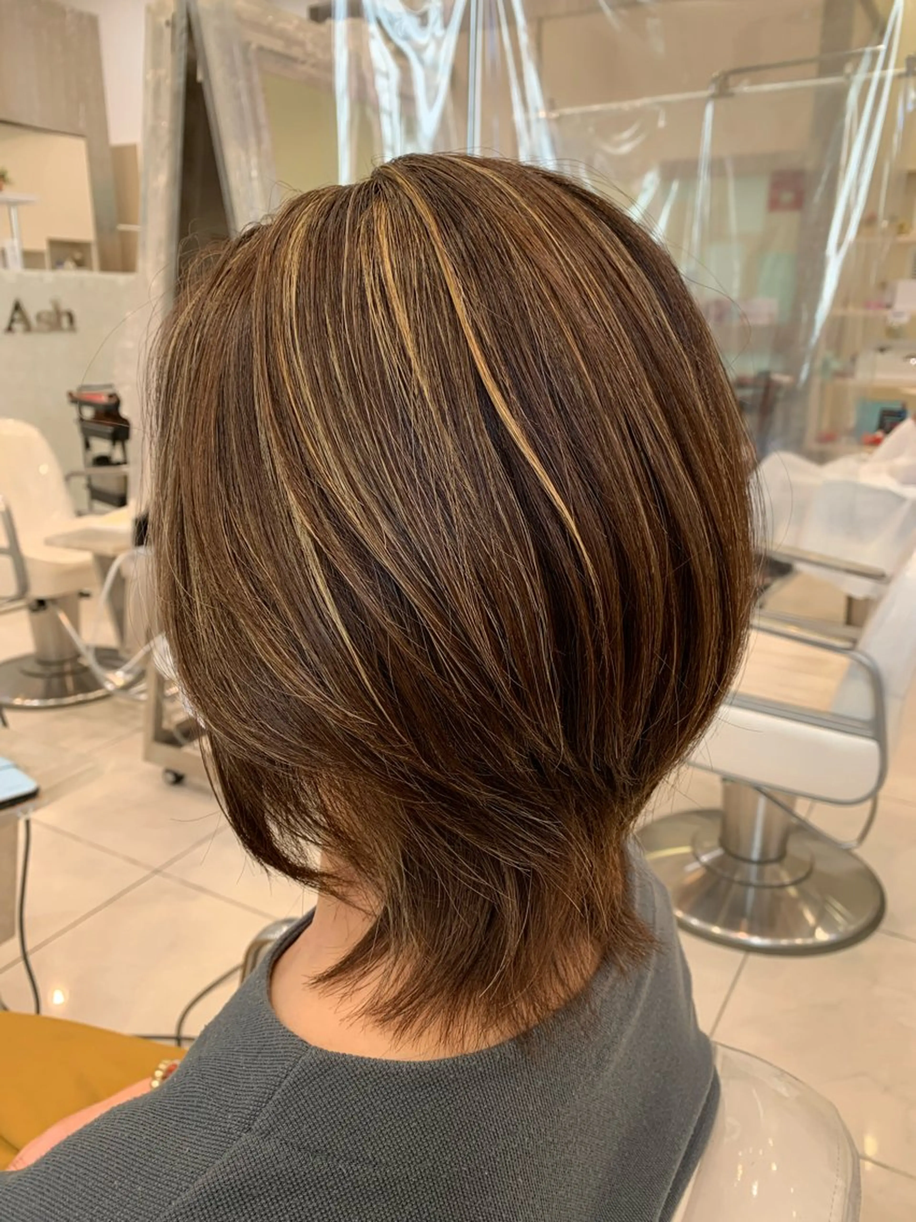 ミディアム ウルフカット 店舗代表　佐藤 幸平のヘアスタイル