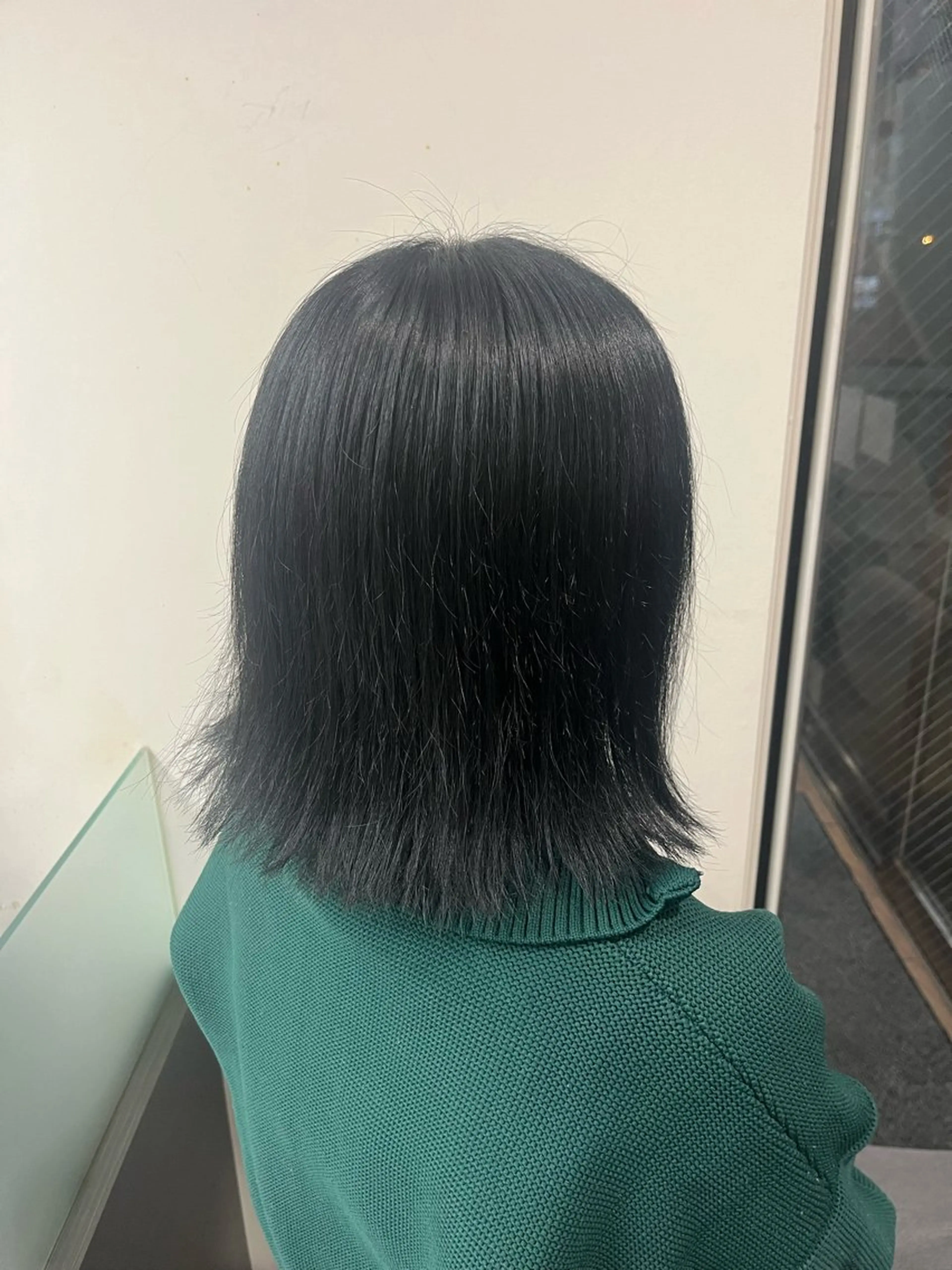 ミディアム カラー ☘️上村 ☘️髪質 改善/透明感カラーのヘアスタイル