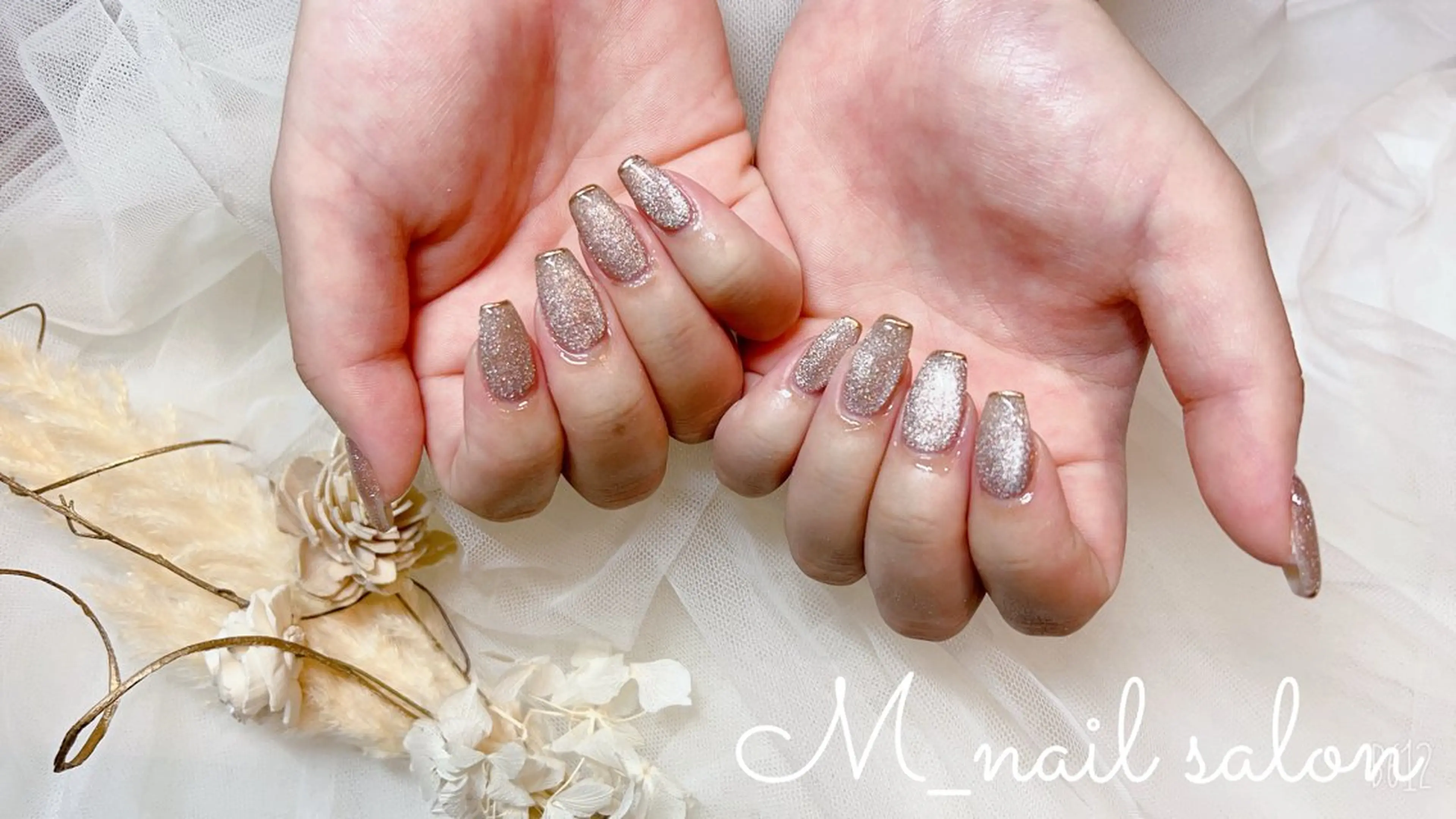 ネイル シンプルネイル M_ nail salonのネイルデザイン