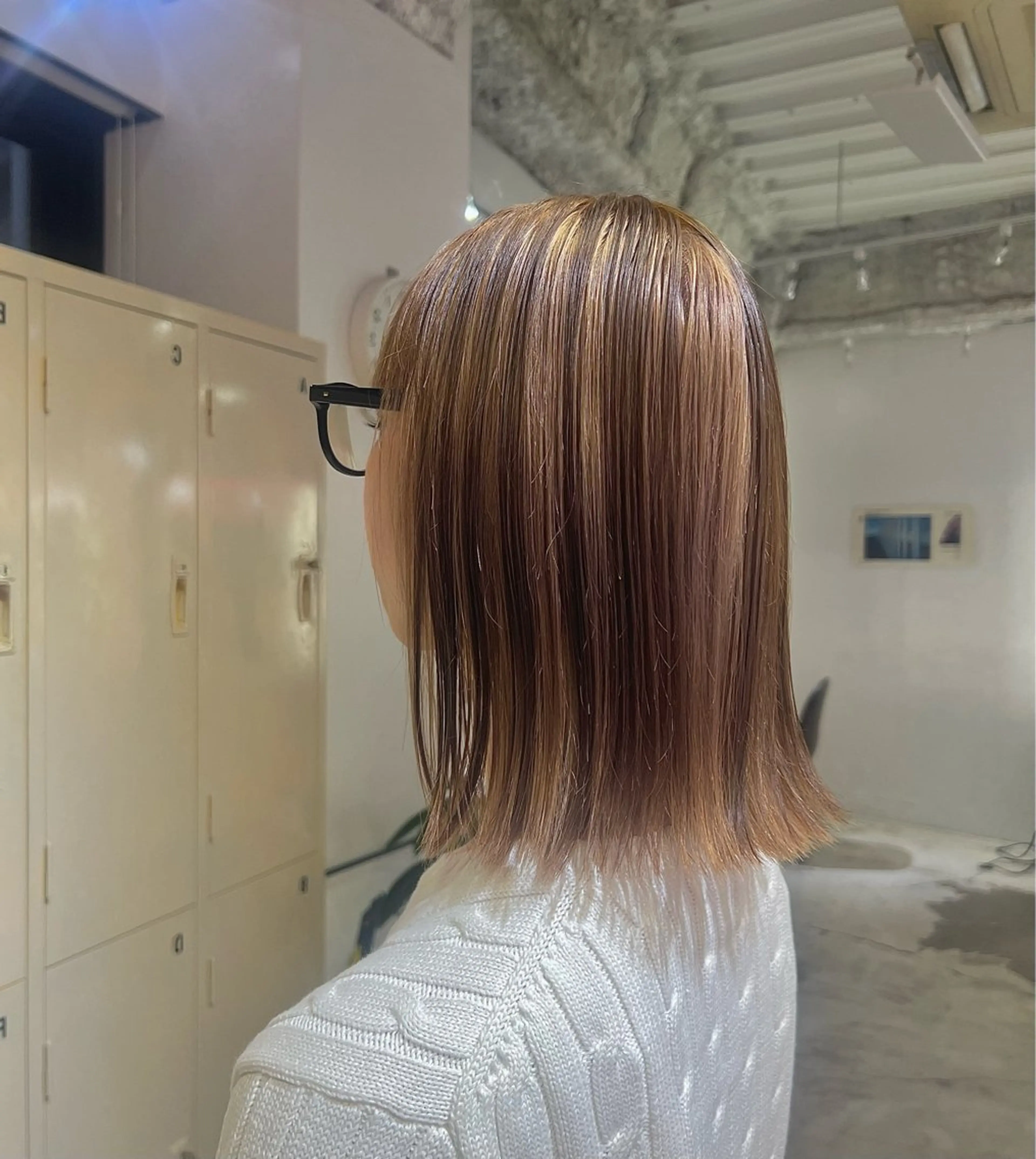 ミディアム ヘアカラー トリートメント 💎艶ハイトーン／ はるか💎のヘアスタイル