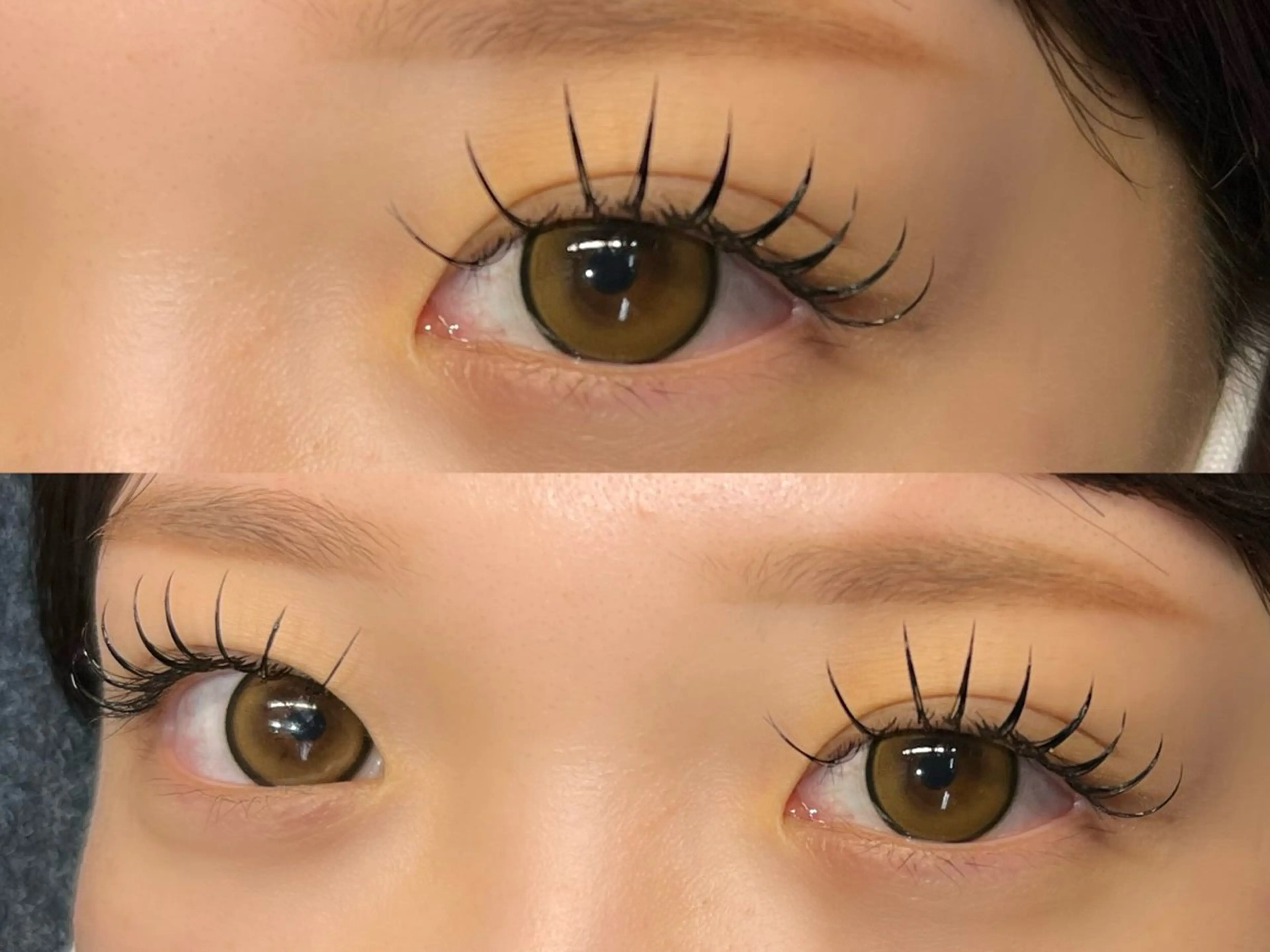 マツエク・マツパ キュート Dカール マツエク Lupines🫧 MONEのマツエク・マツパデザイン