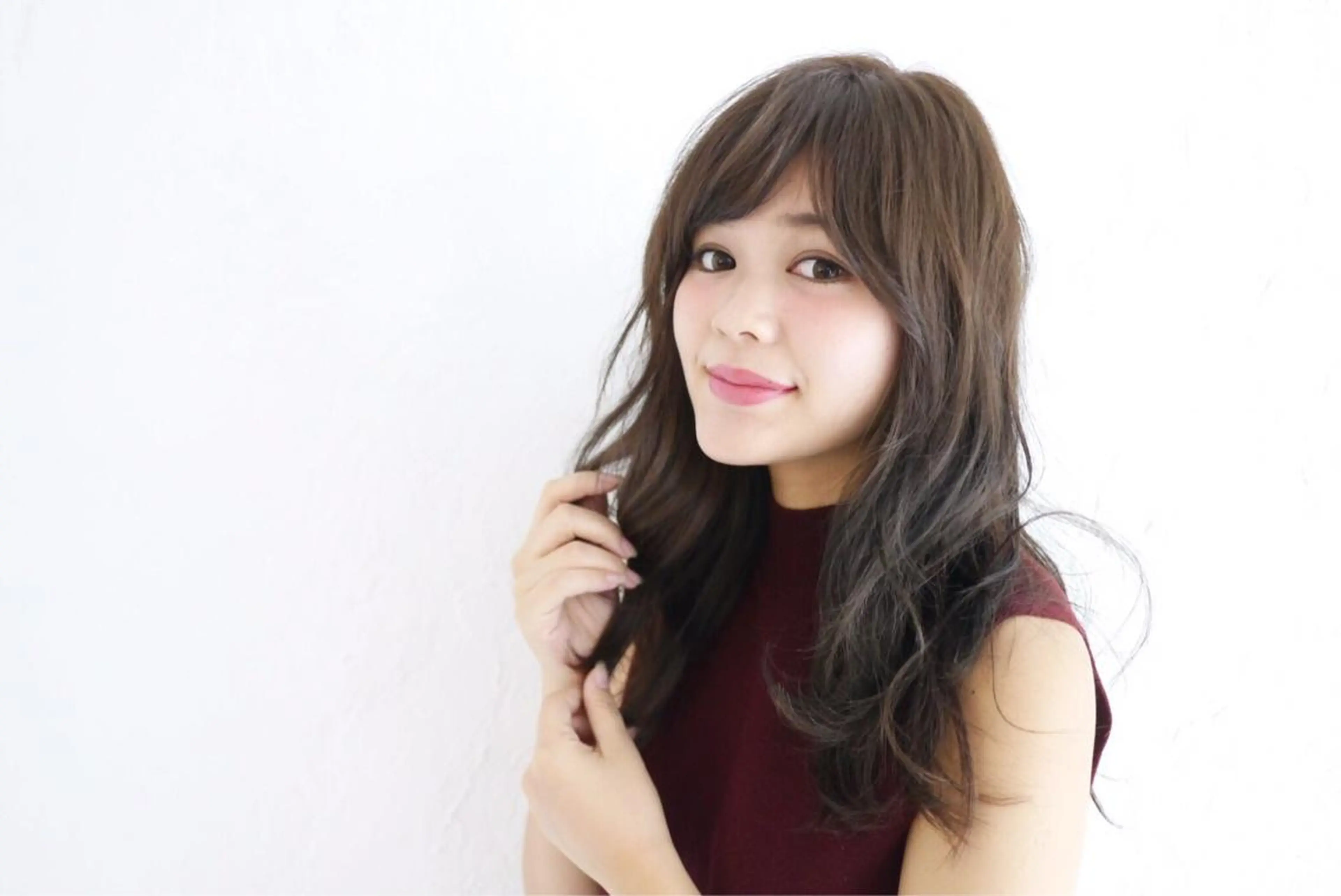 ミディアム セミロング 圧倒的美髪ストレート ツダケイタロウのヘアスタイル