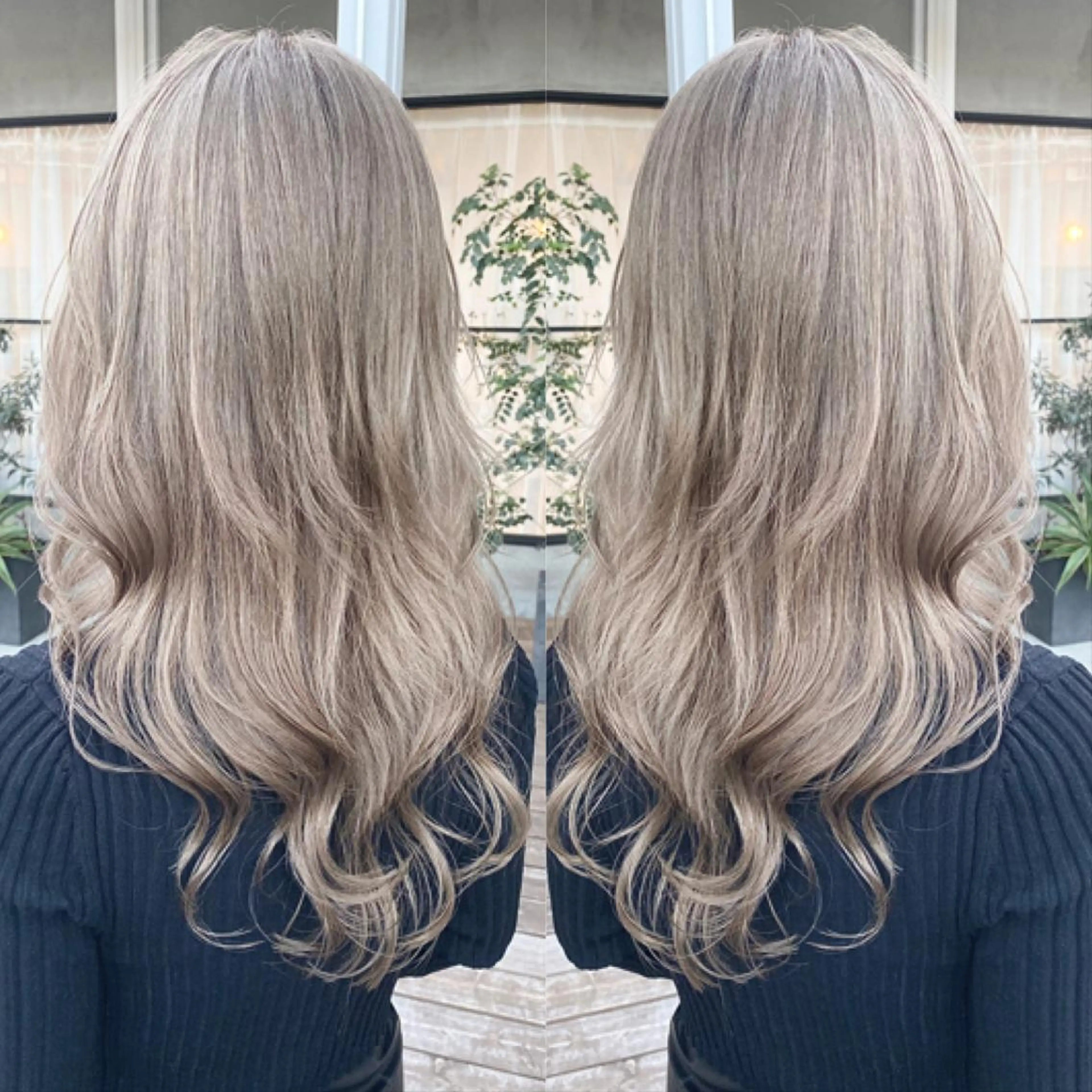 ダブルカラーの写真