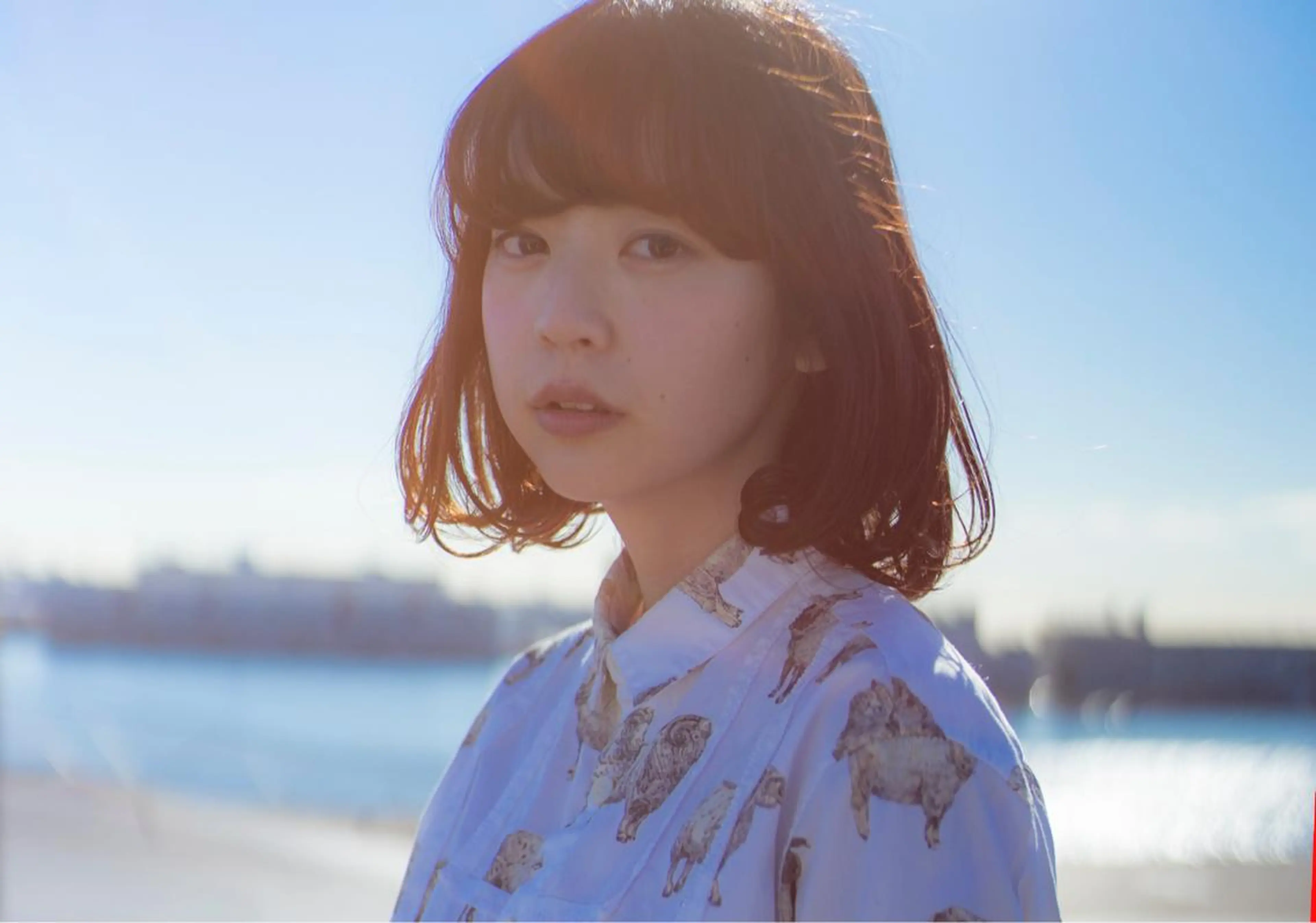 ミディアム カラー パーマ ボブ ツイスパ・波巻き 🩵片平和香奈のヘアスタイル