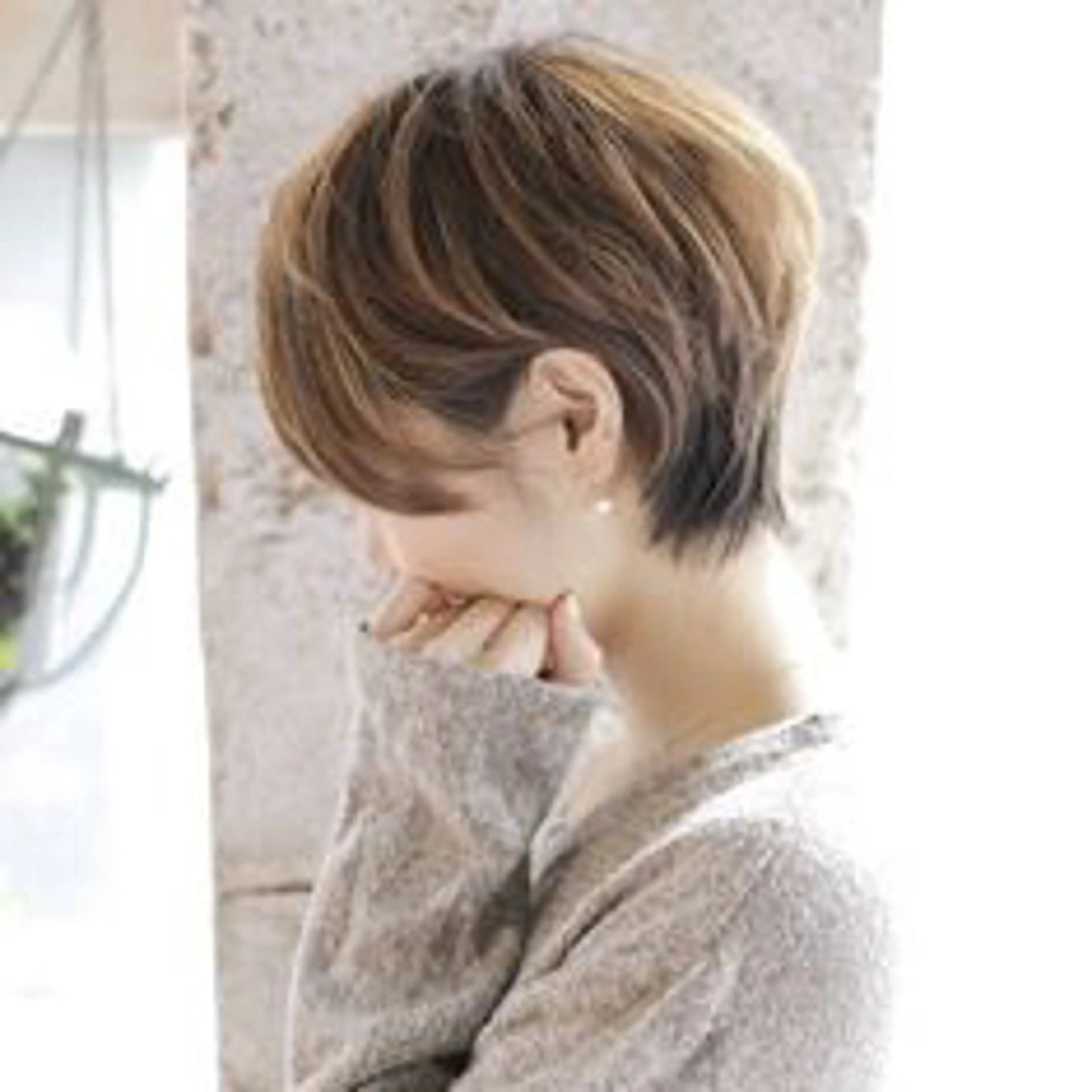 U Kのヘアスタイル