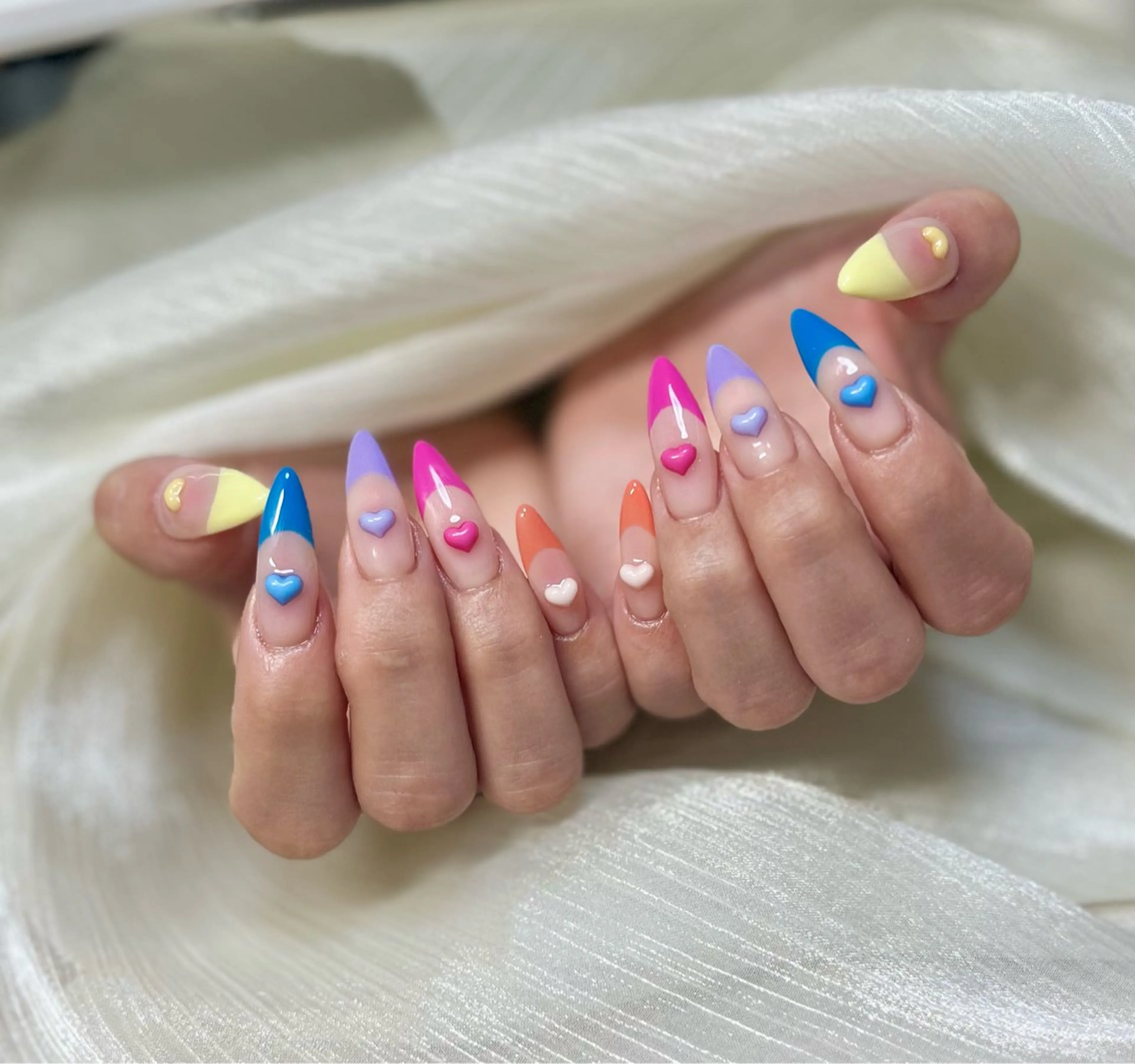 ネイル ハンドネイル まり りぃ〜んのネイルデザイン