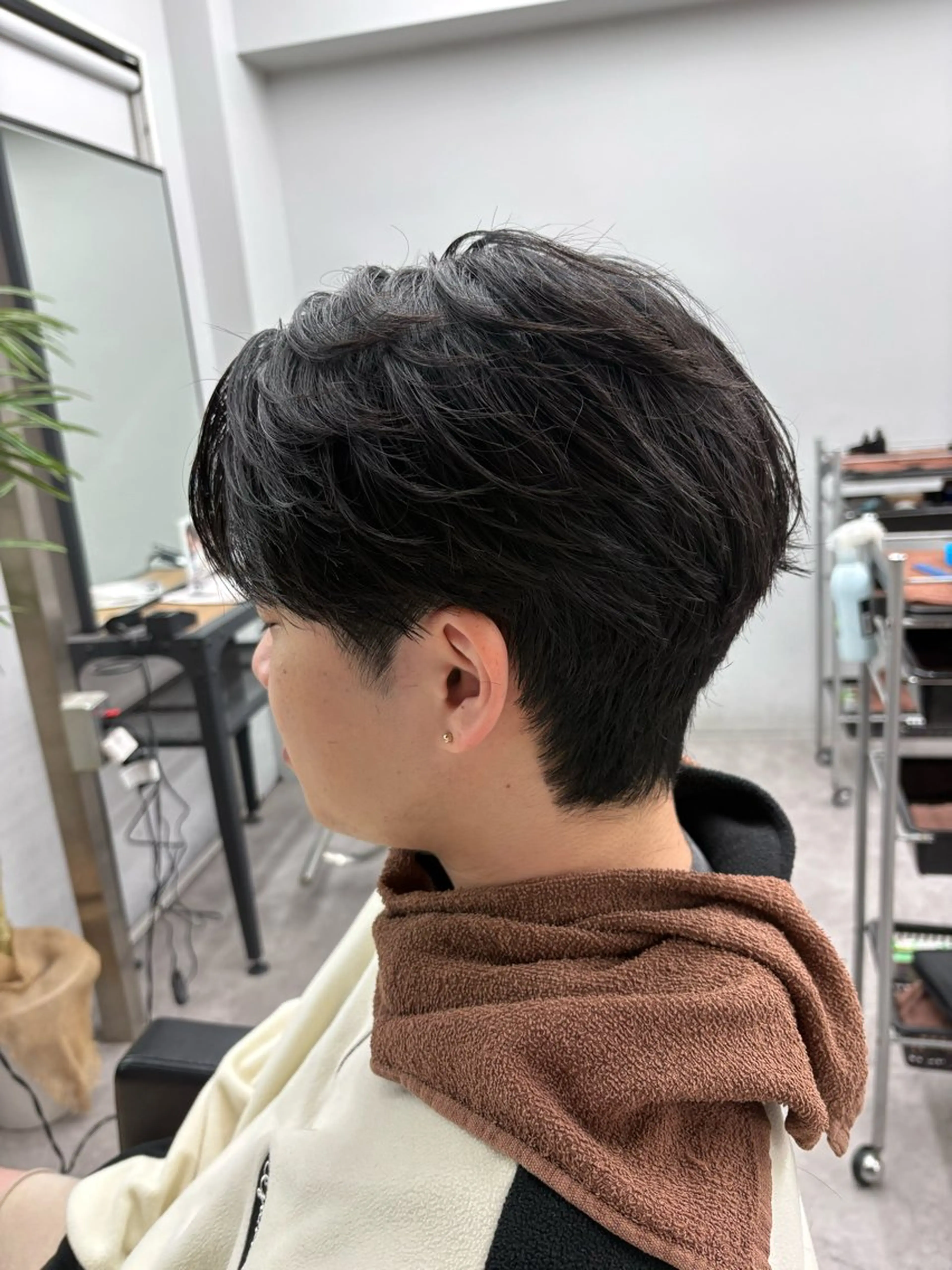 ショート メンズ メンズ韓国風 韓国風ヘア 鈴木 メンズ北千住のヘアスタイル