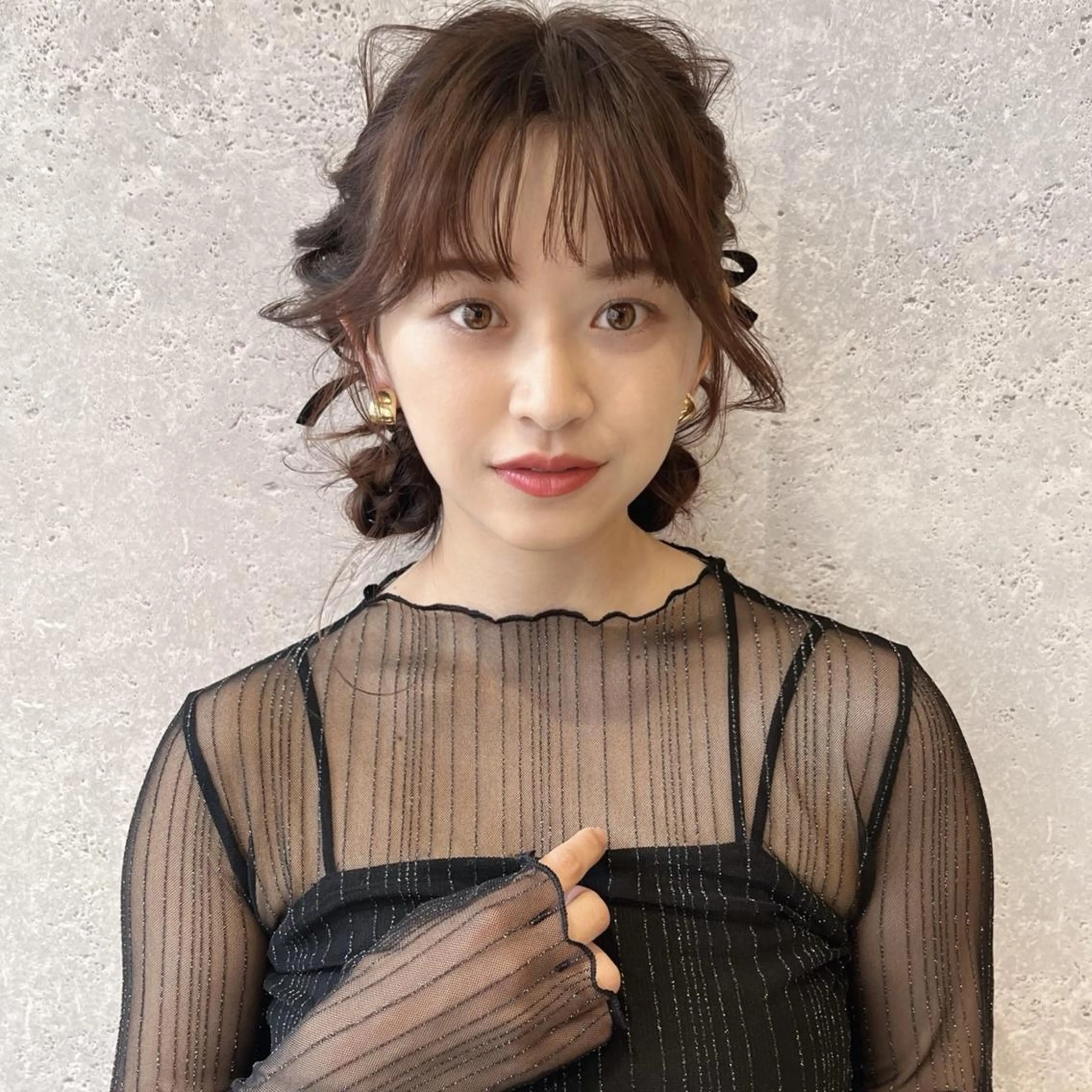 ヘアアレンジ 🩰 柔らかいカラー tomomi🌛のヘアスタイル