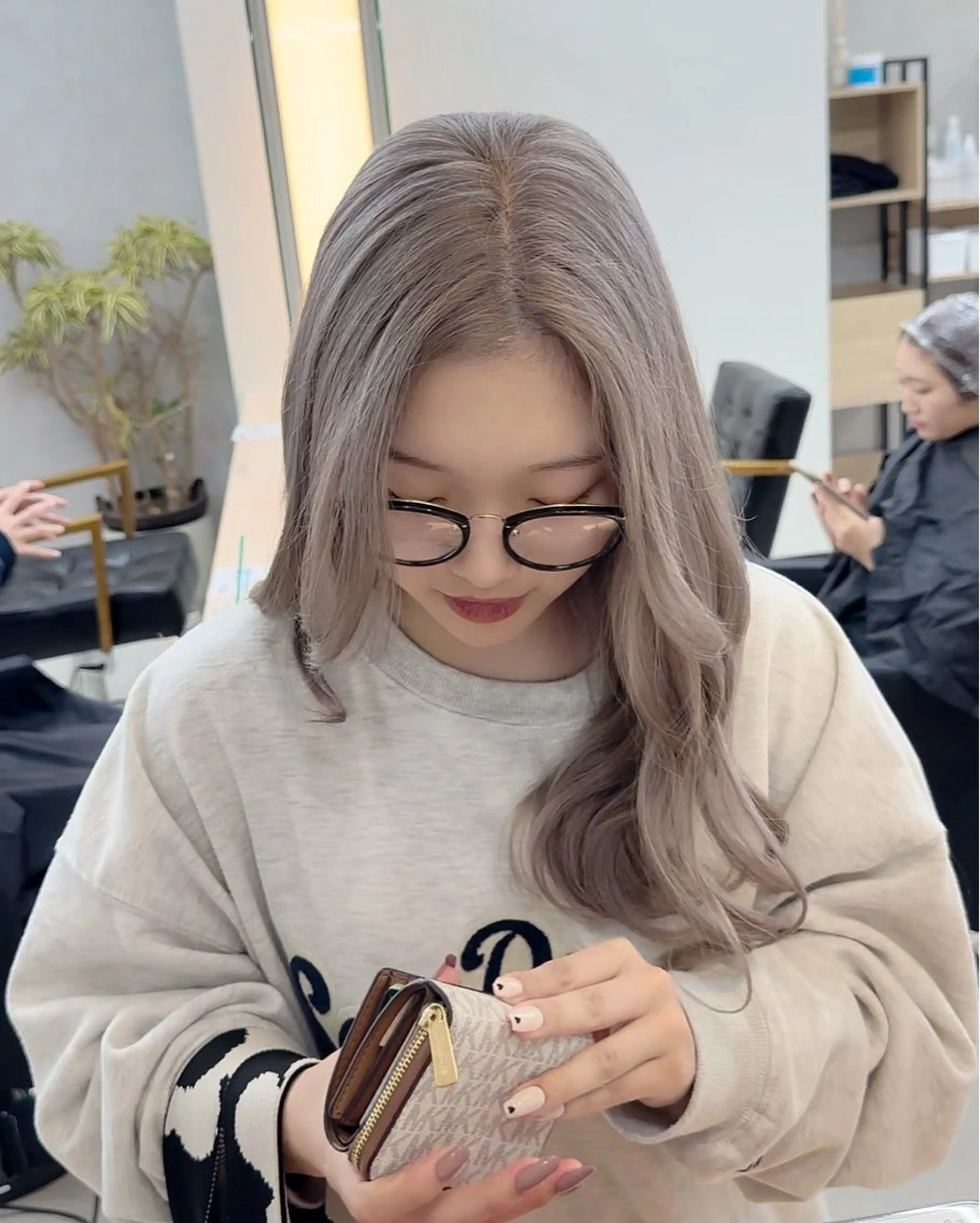 ロング カラー ヘアカラー トリートメント 𝐑𝐲𝐮𝐤𝐢 【店長】ALEAPのヘアスタイル