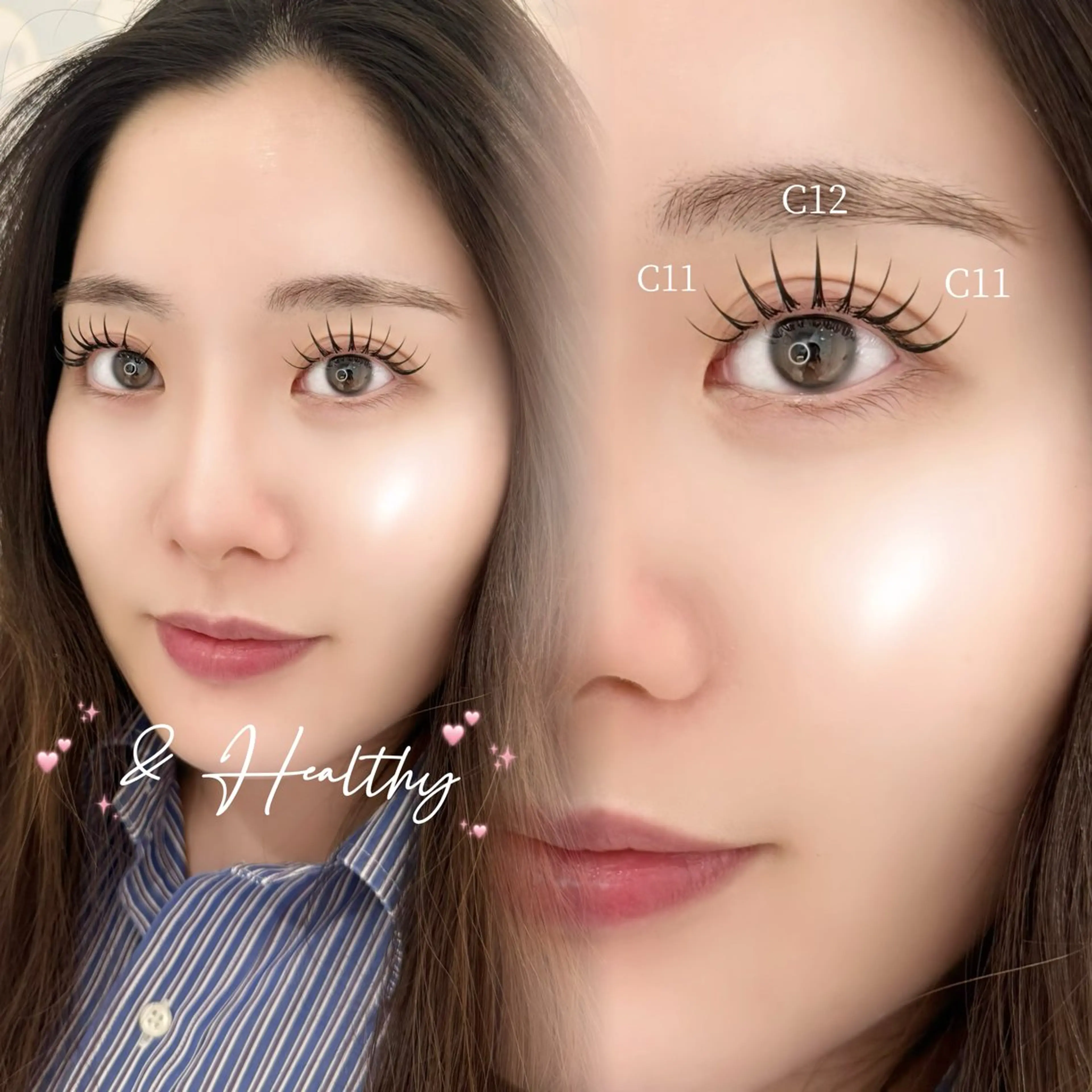 マツエク・マツパ マツエク 🍒束間まつ毛ෆ sasara🍒のマツエク・マツパデザイン