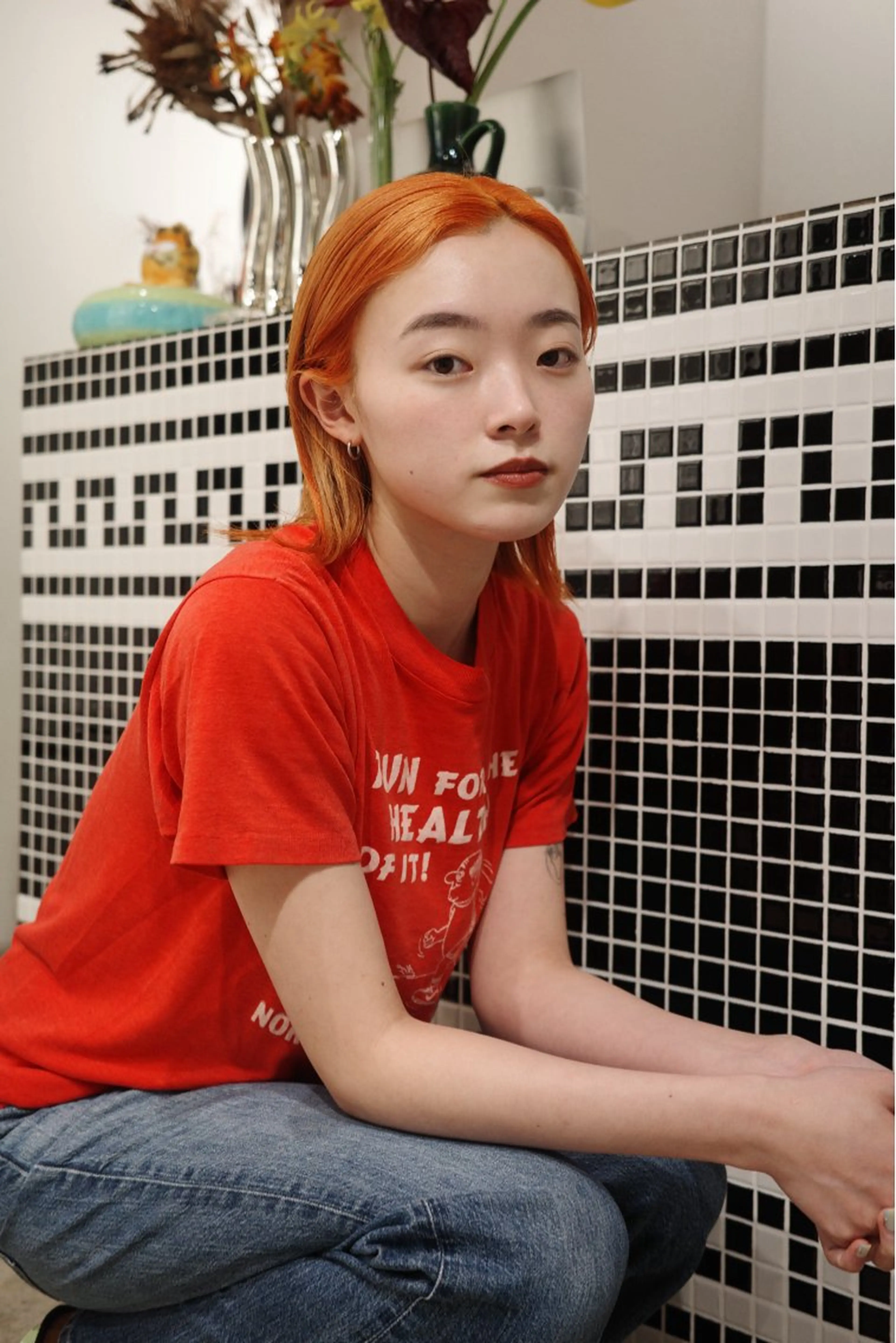 ミディアム groovy所属・学芸大学 /ボブ SaKuraのヘアスタイル