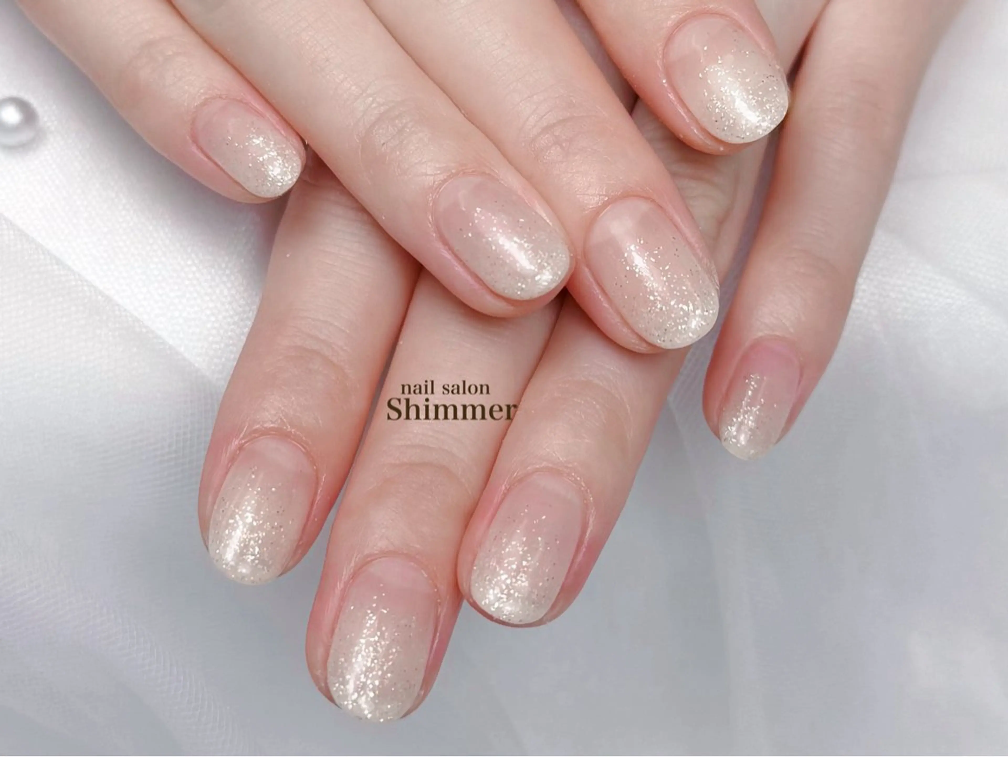 ネイル ハンドネイル Shimmer Risaのネイルデザイン