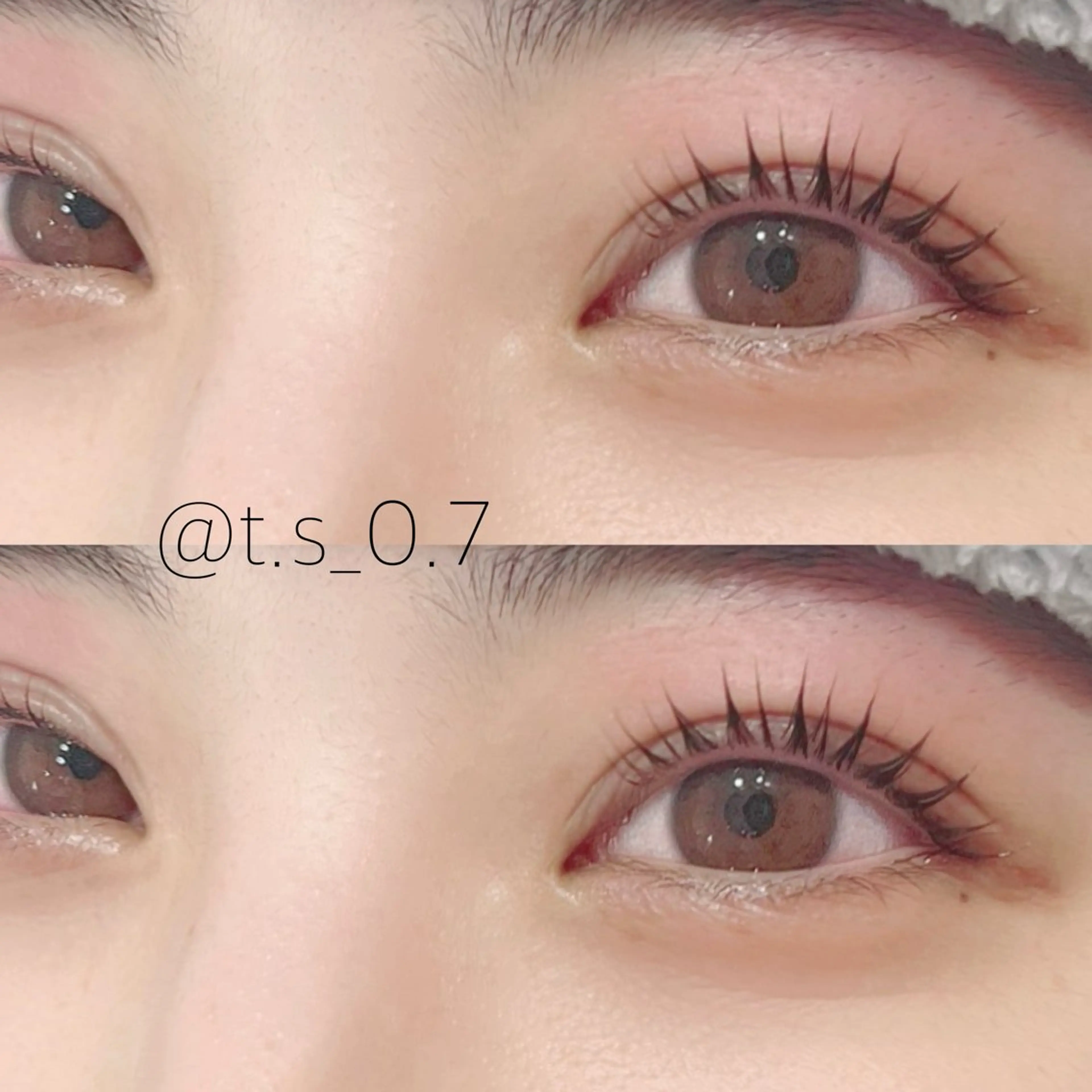 マツエク・マツパ パリジェンヌラッシュリフト 一重×まつ毛パーマ 名古屋eyelist hoshinoのマツエク・マツパデザイン