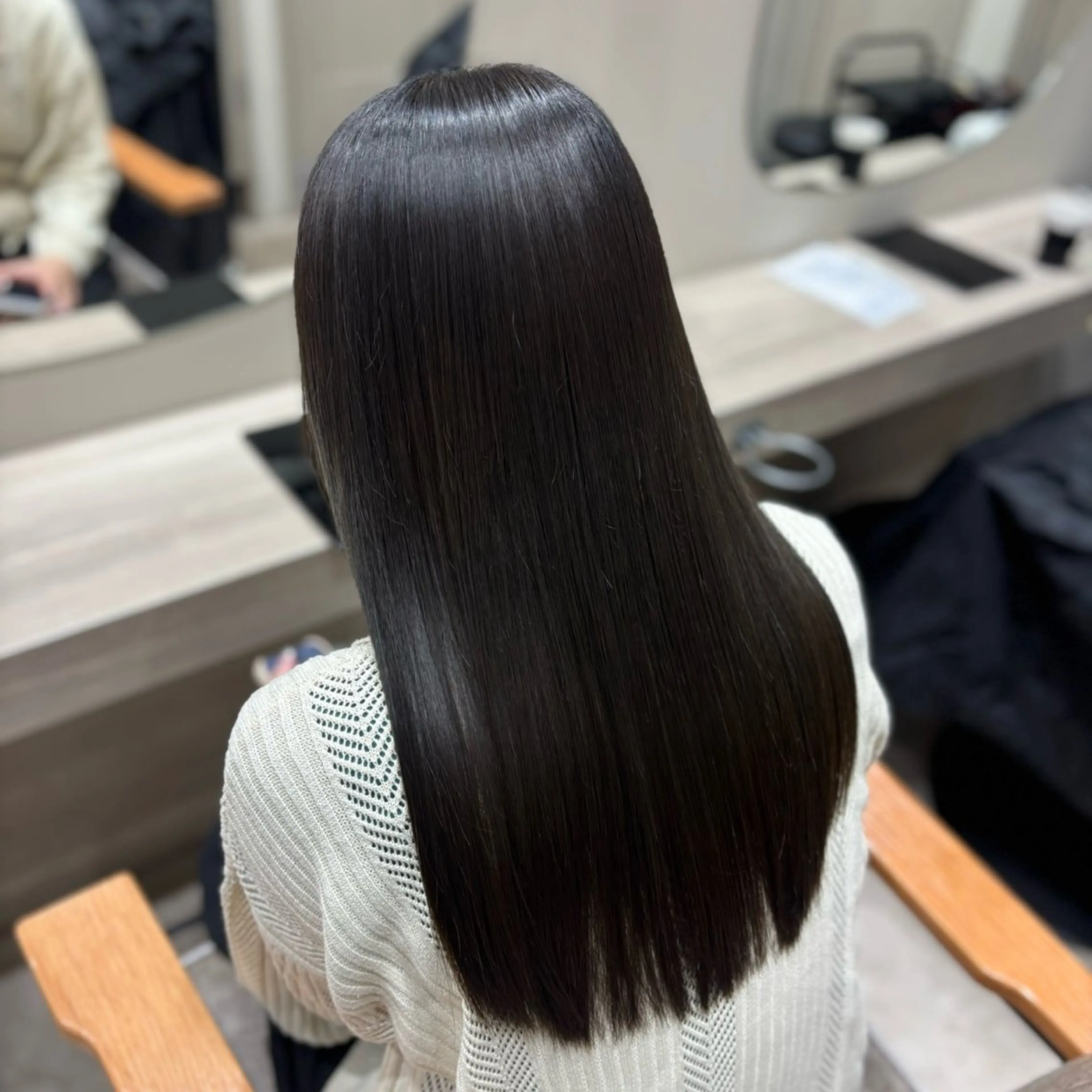 セミロング カラー 透明感カラー グレージュ 🦋透明感艶カラー 🫧/Yuu🦋のヘアスタイル
