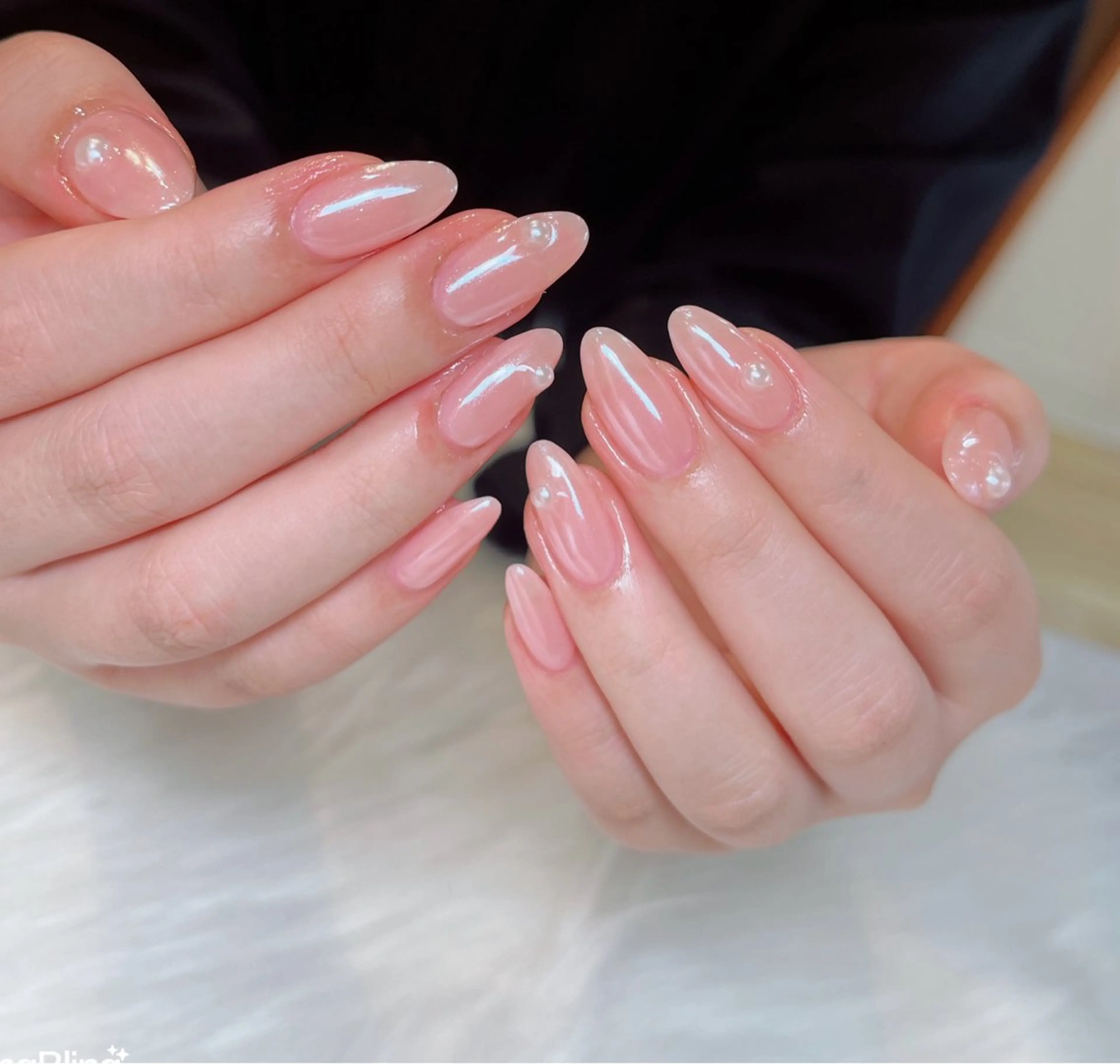 オーロラ／ミラーネイル➕オフ代600円の写真