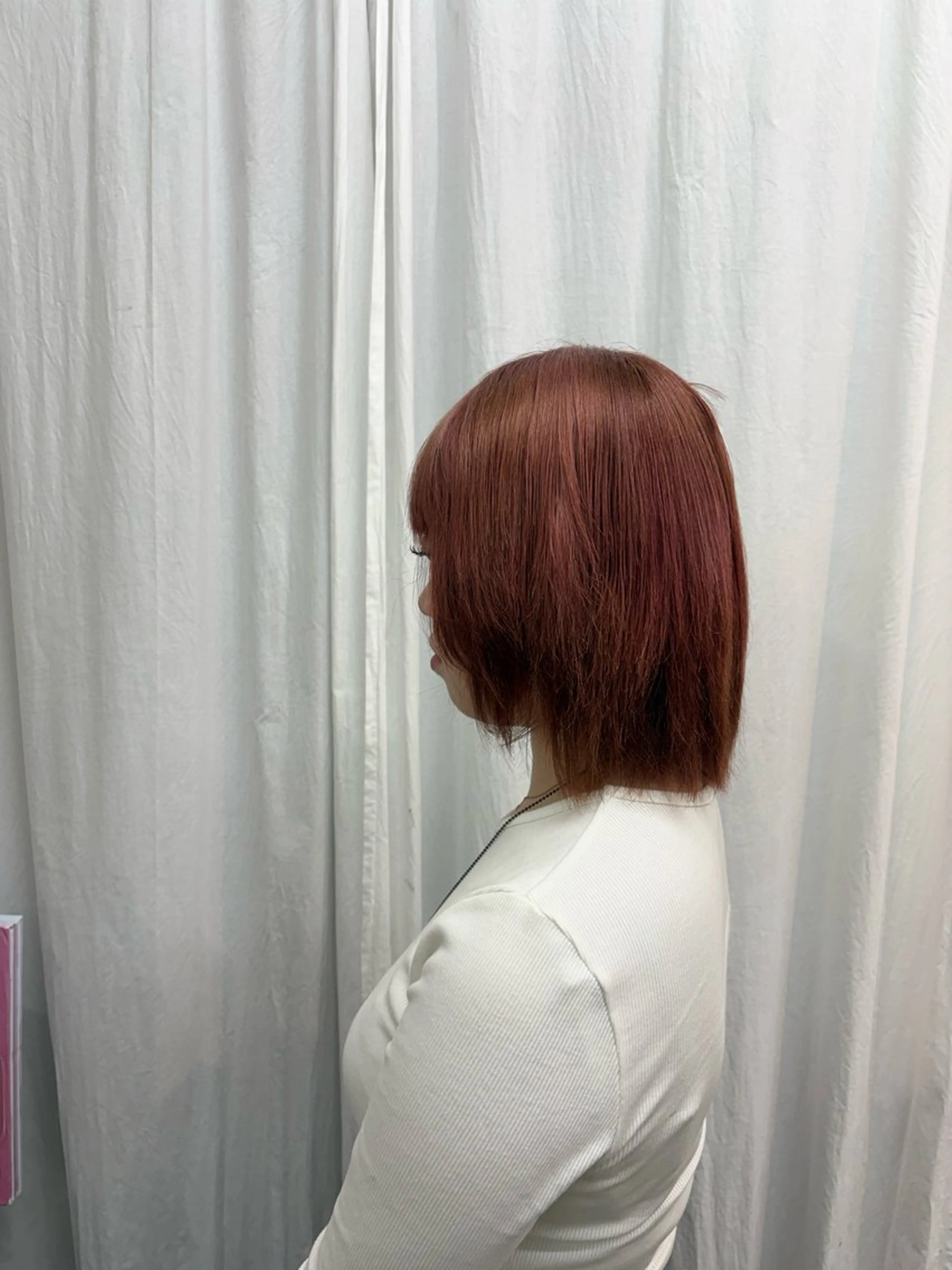 ミディアム ヘアカラー 林 夢良🖤のヘアスタイル