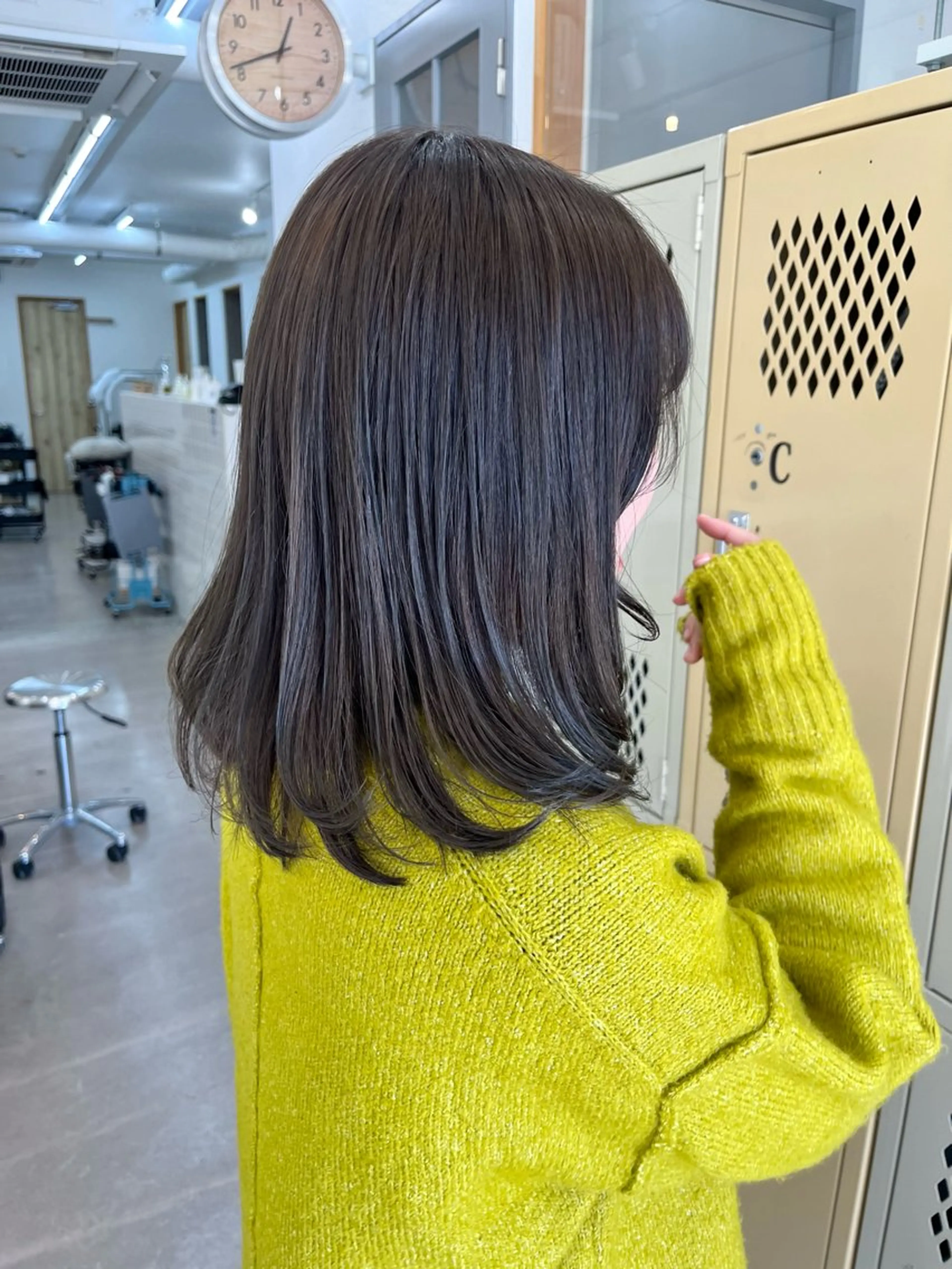 ミディアム カラー ヘアカラー トリートメント 🌼sunc HINAMI🌼のヘアスタイル