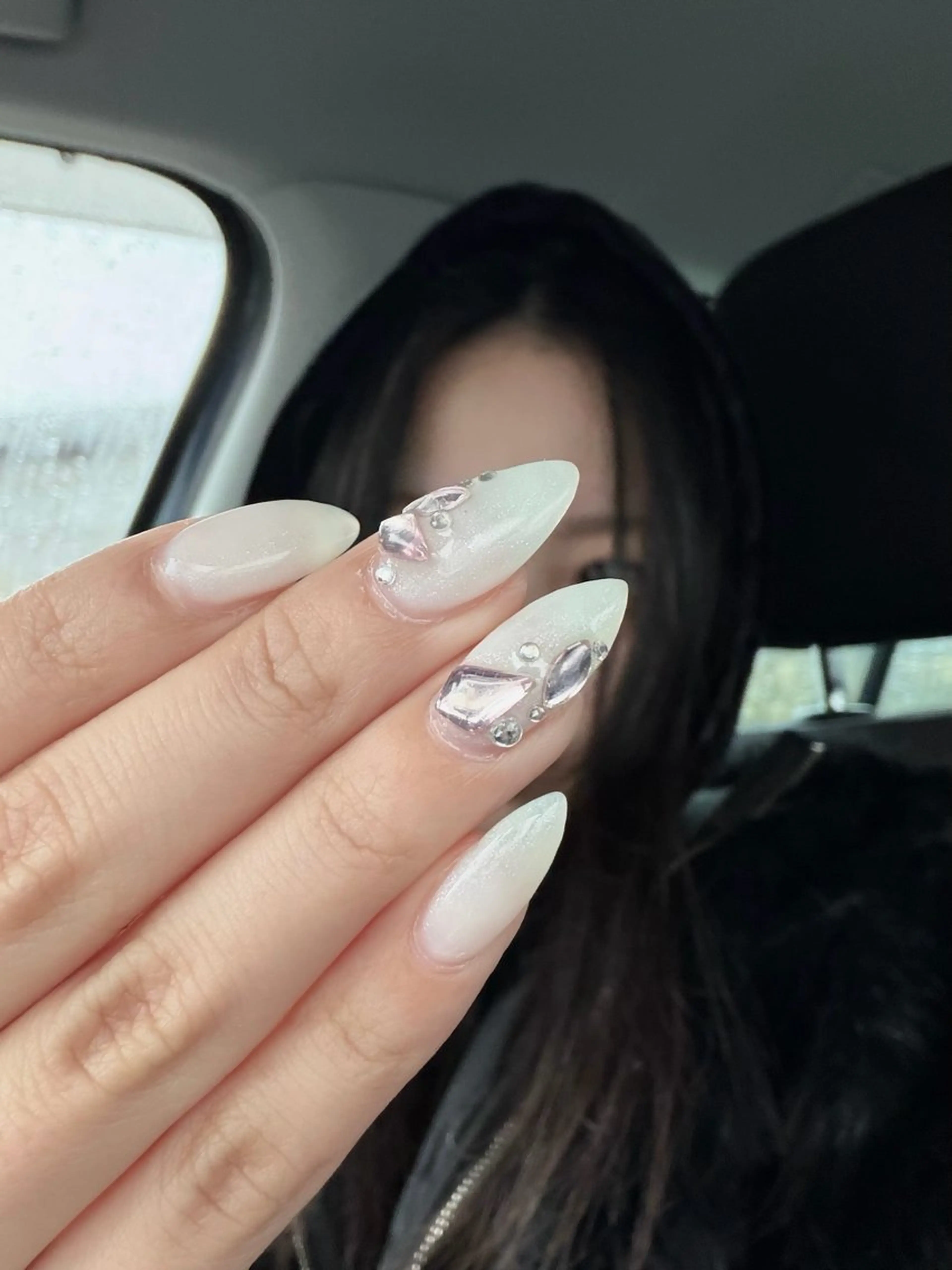 ネイル ハンドネイル cocoro🖤 長さだし/個性派のネイルデザイン
