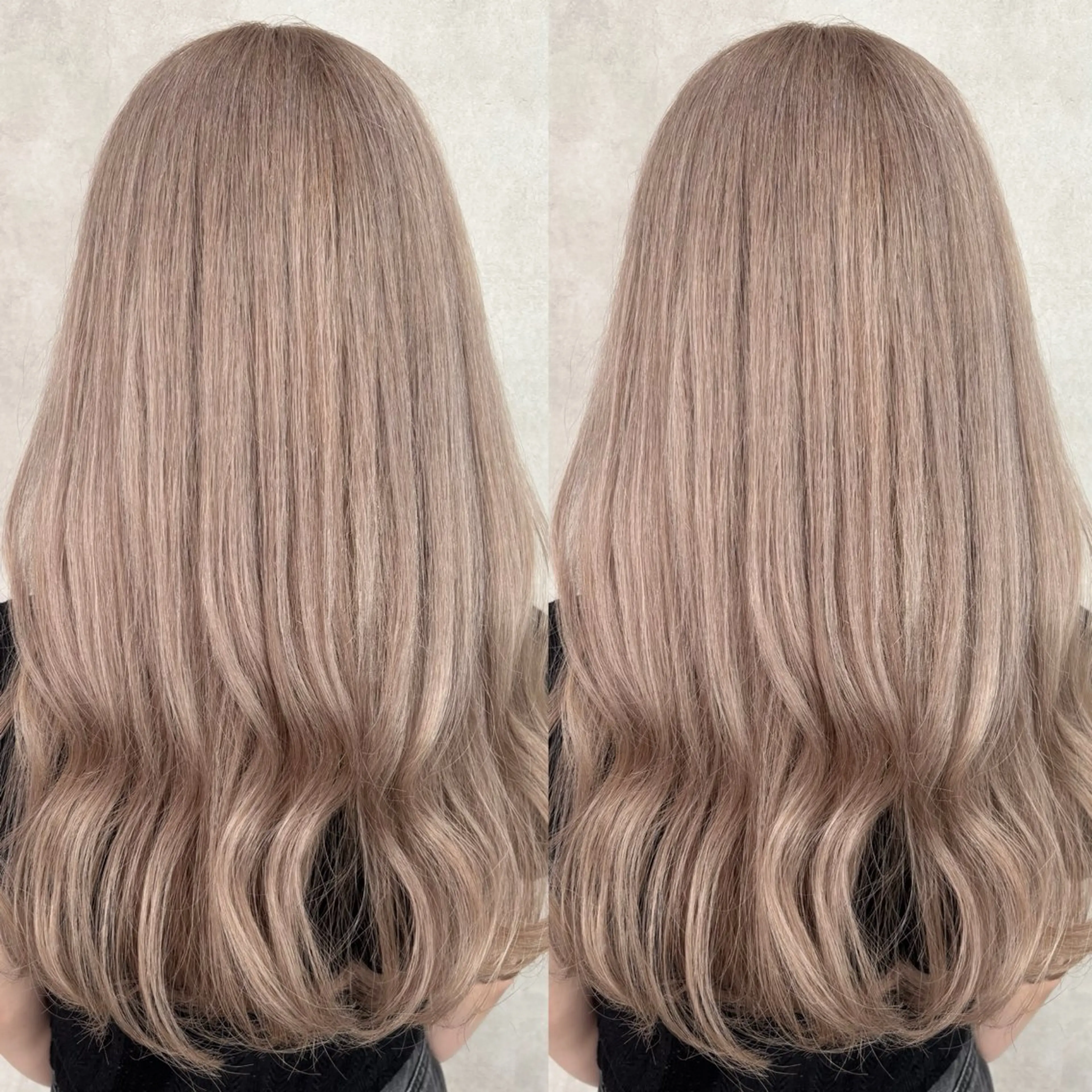 ロング カラー カット ヘアカラー 💎色落ち綺麗に白肌 ラベンダー💎りんのヘアスタイル