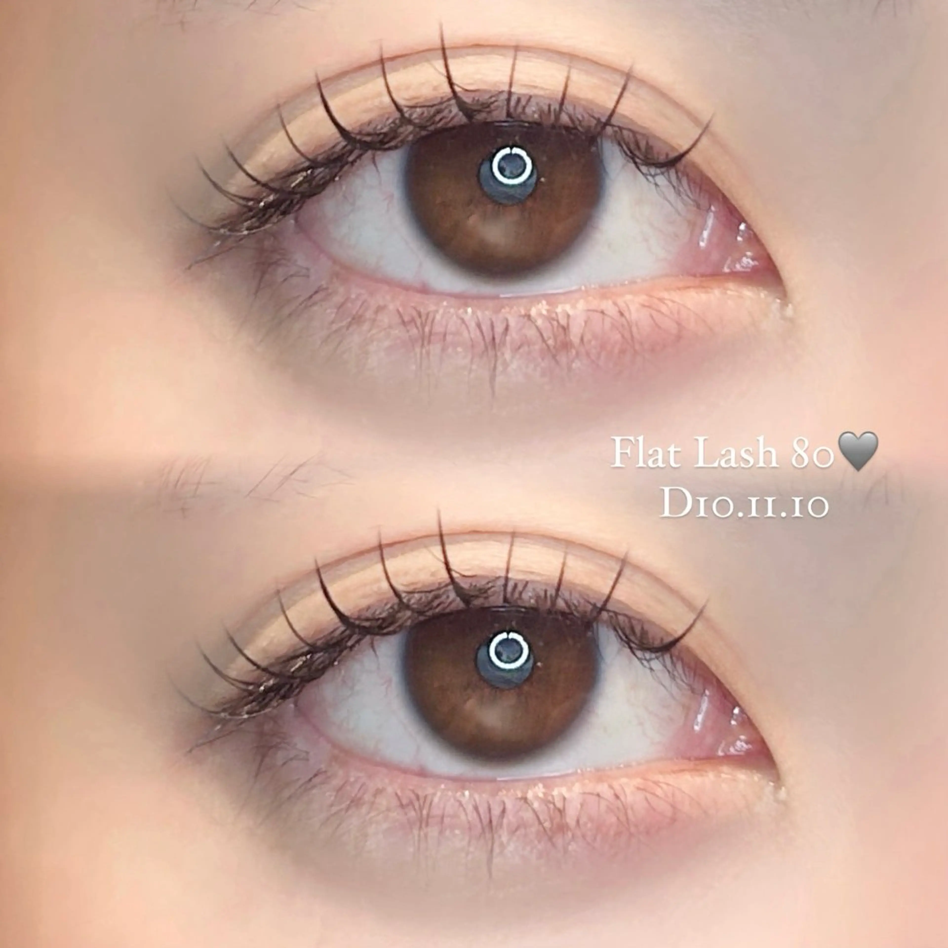 オフなし🩶フラットラッシュ🩶80本♡の写真