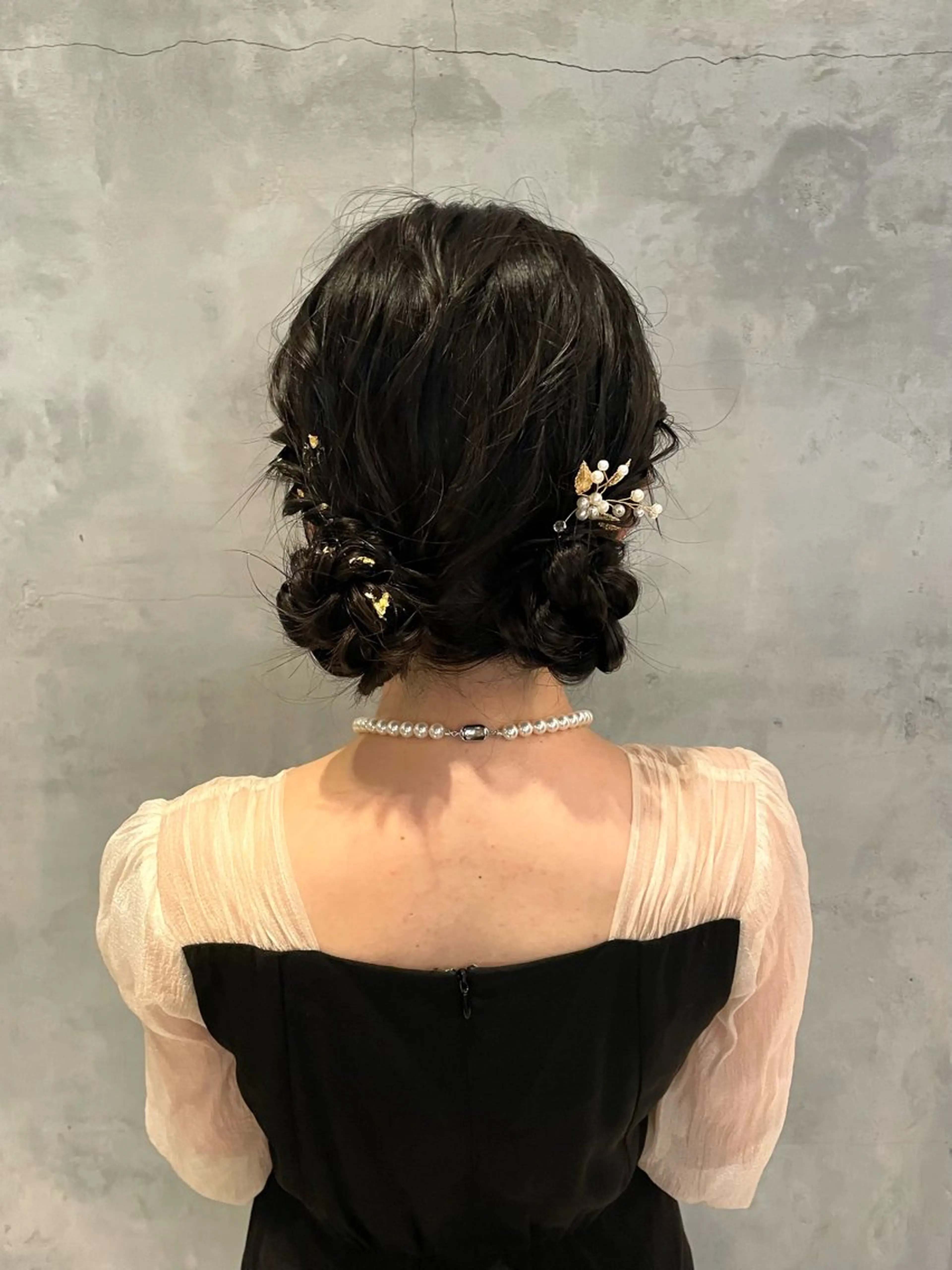 ミディアム ヘアセット/透明感 カラー/MIHO♡のヘアスタイル