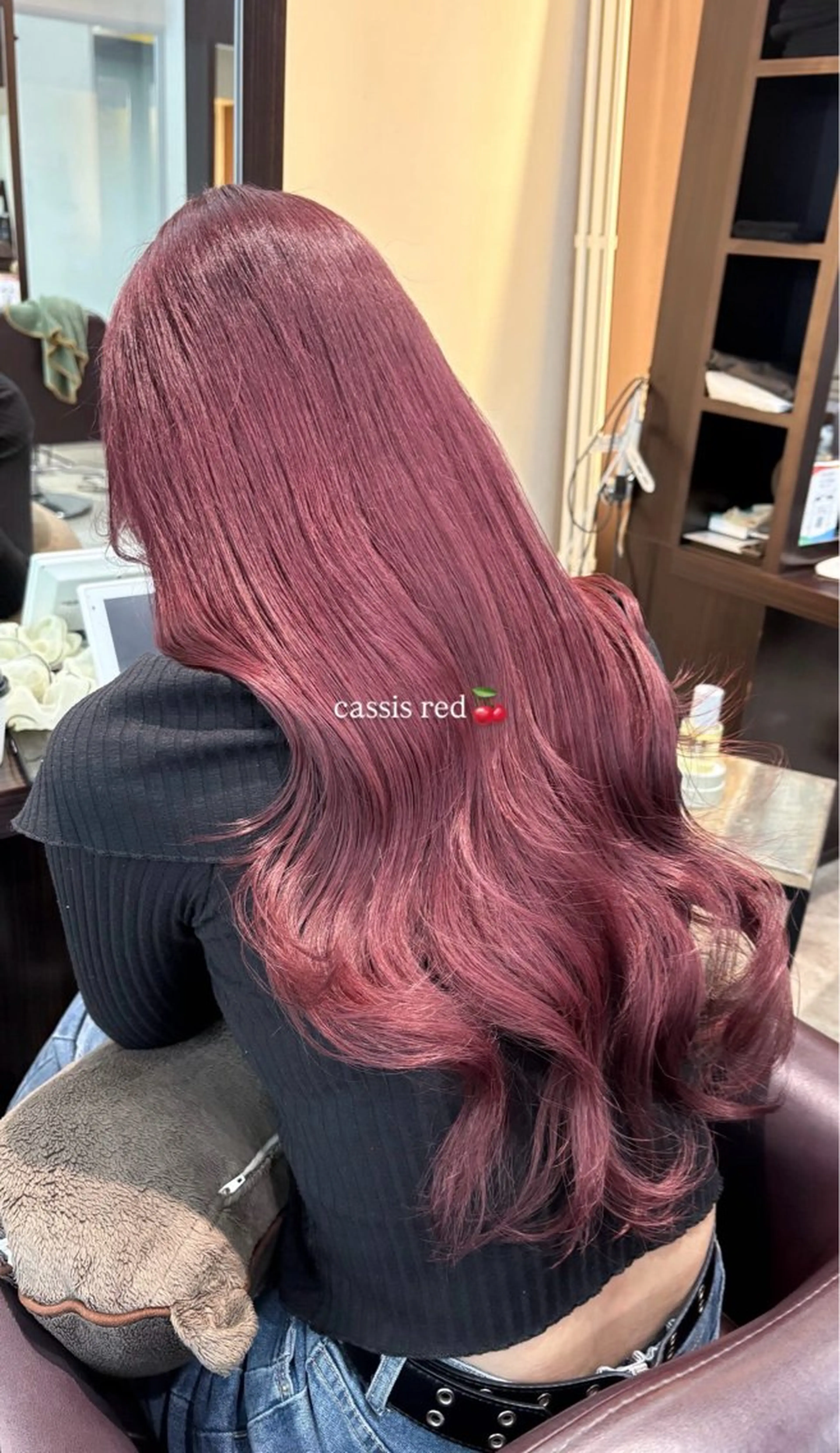 ロング カラー ヘアカラー トリートメント 坂本奈都美 🎀のヘアスタイル