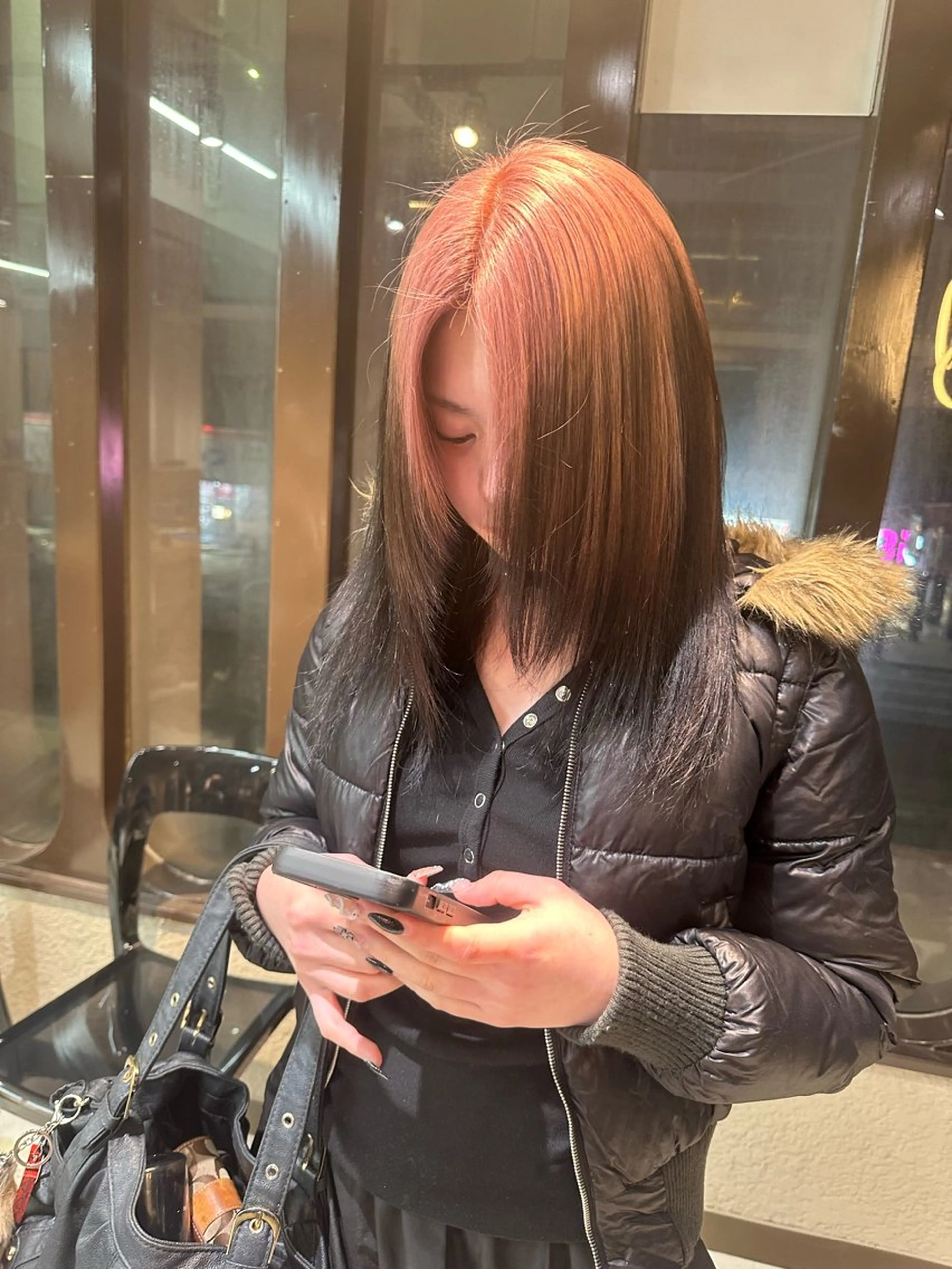 セミロング カット ヘアカラー パーマ 縮毛矯正 トリートメント 🎀韓国/髪質改善 長野美和🎀のヘアスタイル