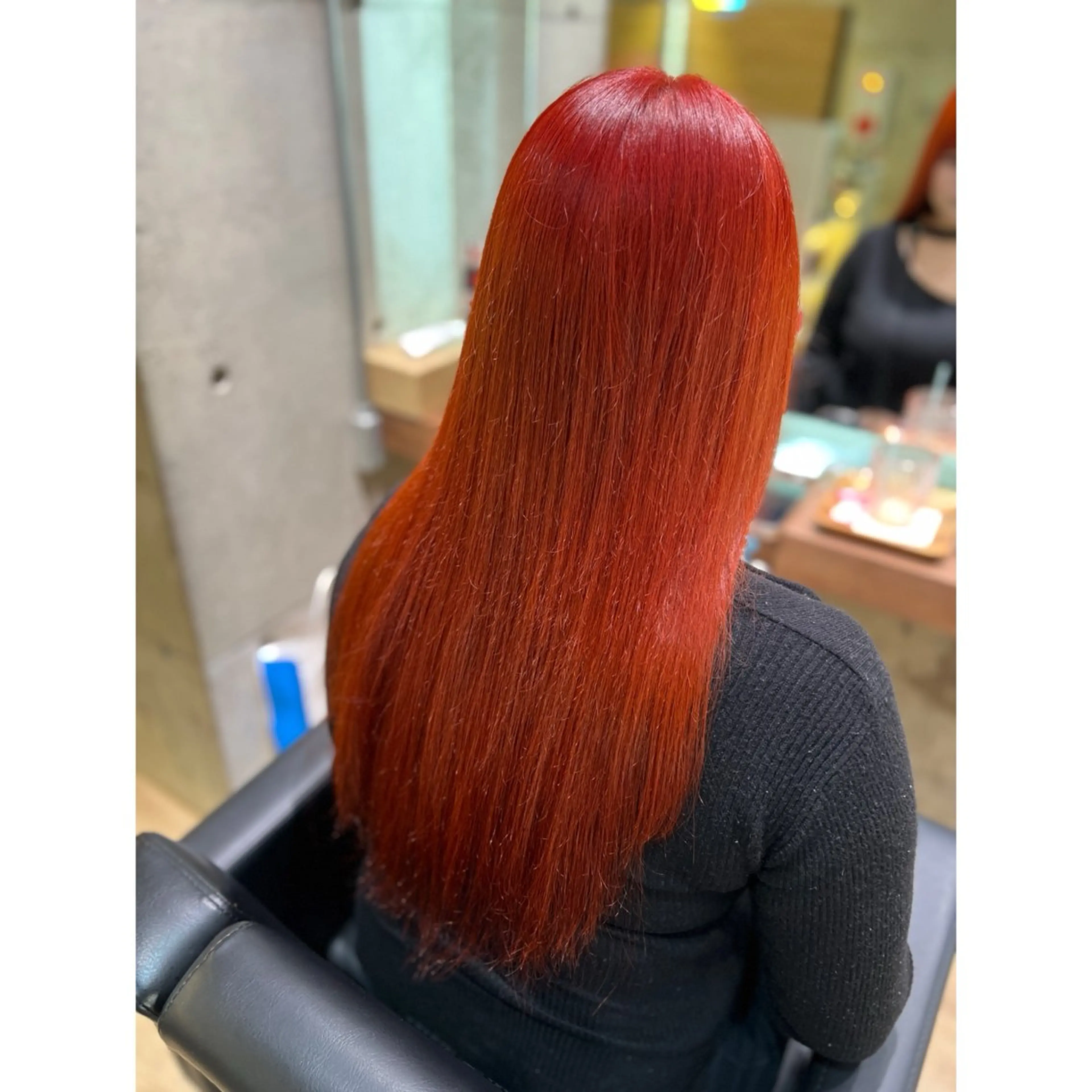 ロング ヘアカラー トリートメント 人気１位🎀有名人も 通う🫅韓国髪専門○のヘアスタイル