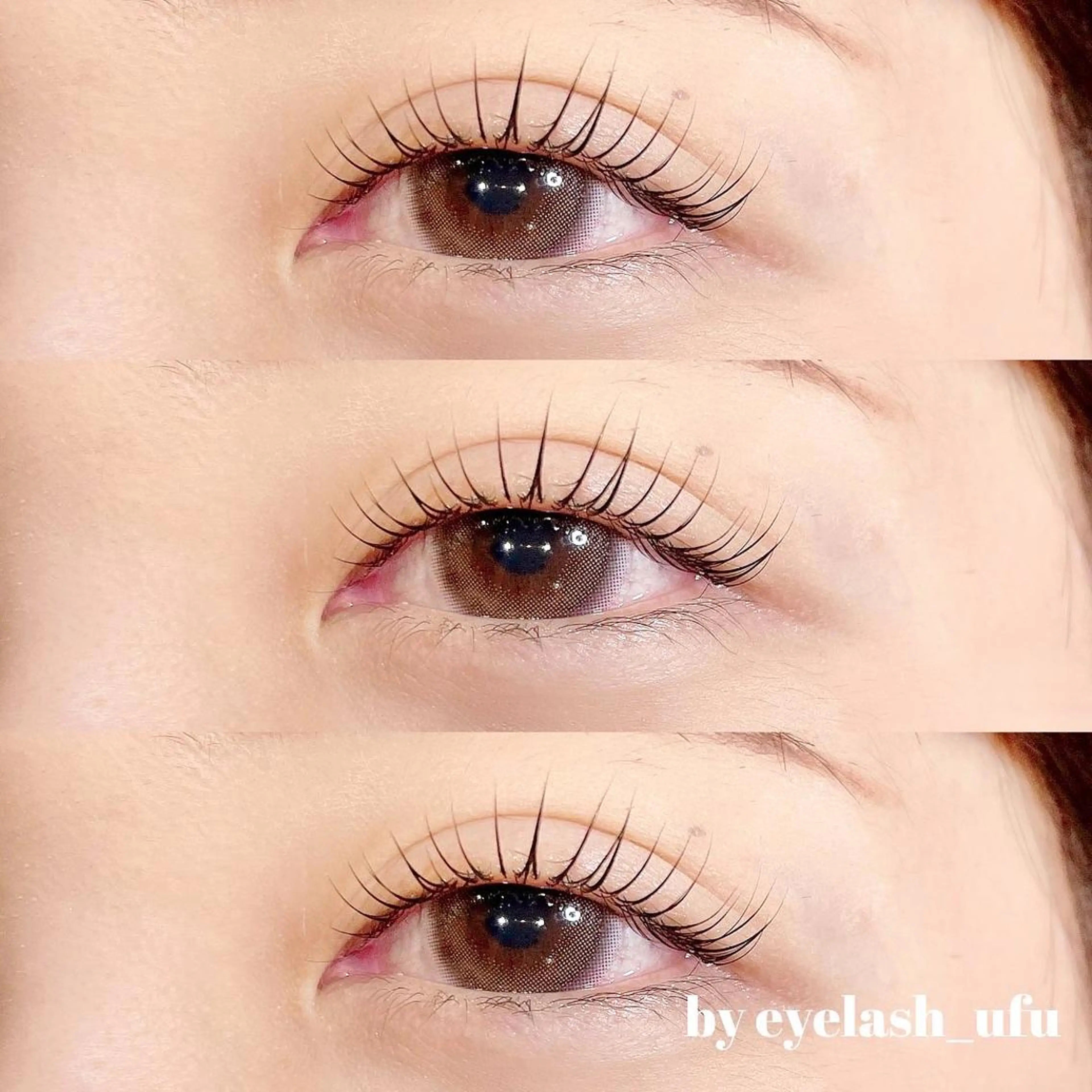 マツエク・マツパ 一重×まつ毛パーマ eyelash ufuのマツエク・マツパデザイン