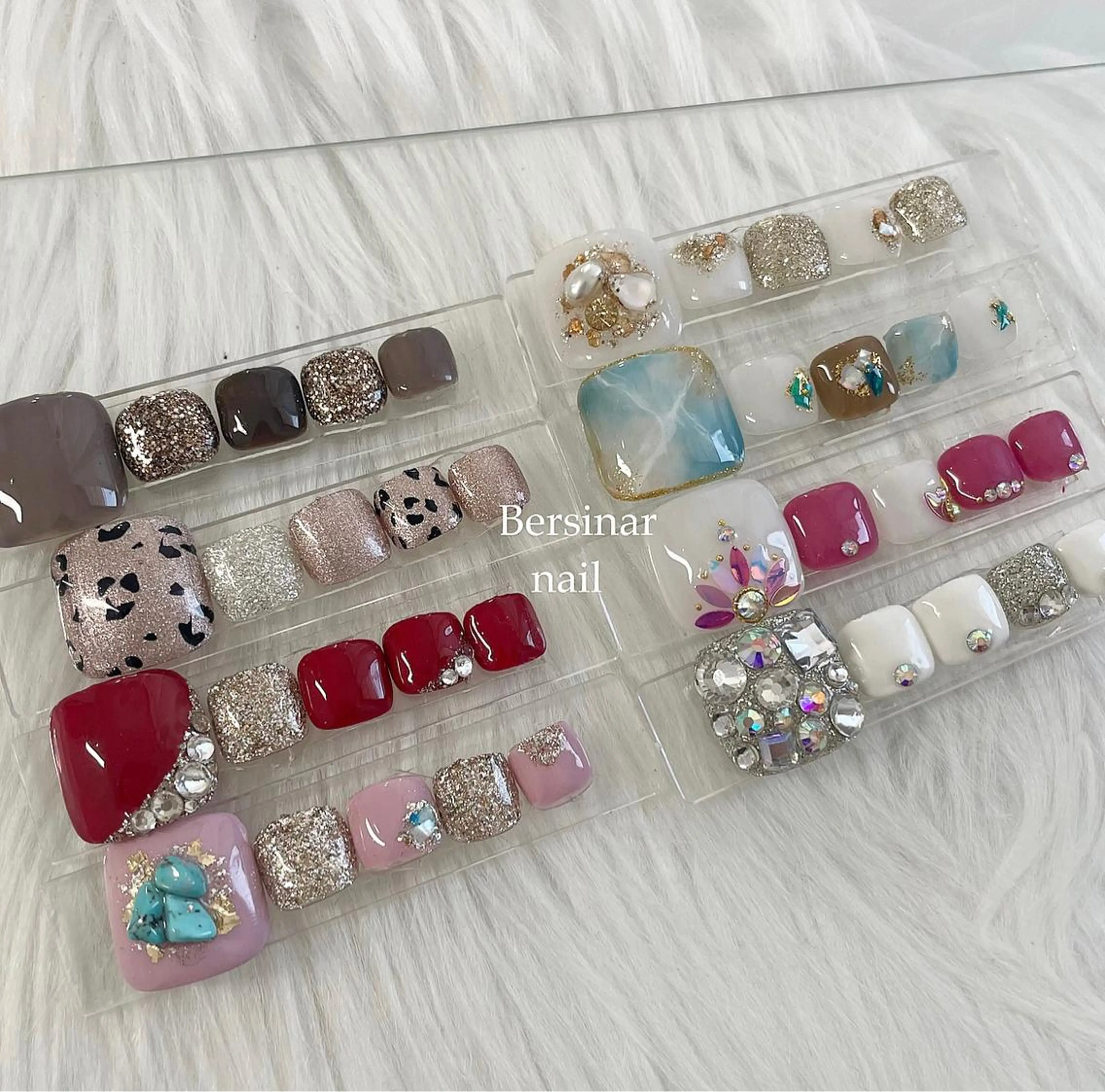 ネイル フットネイル Bersinar nail所属・Bersinar nail(rina)のネイルデザイン