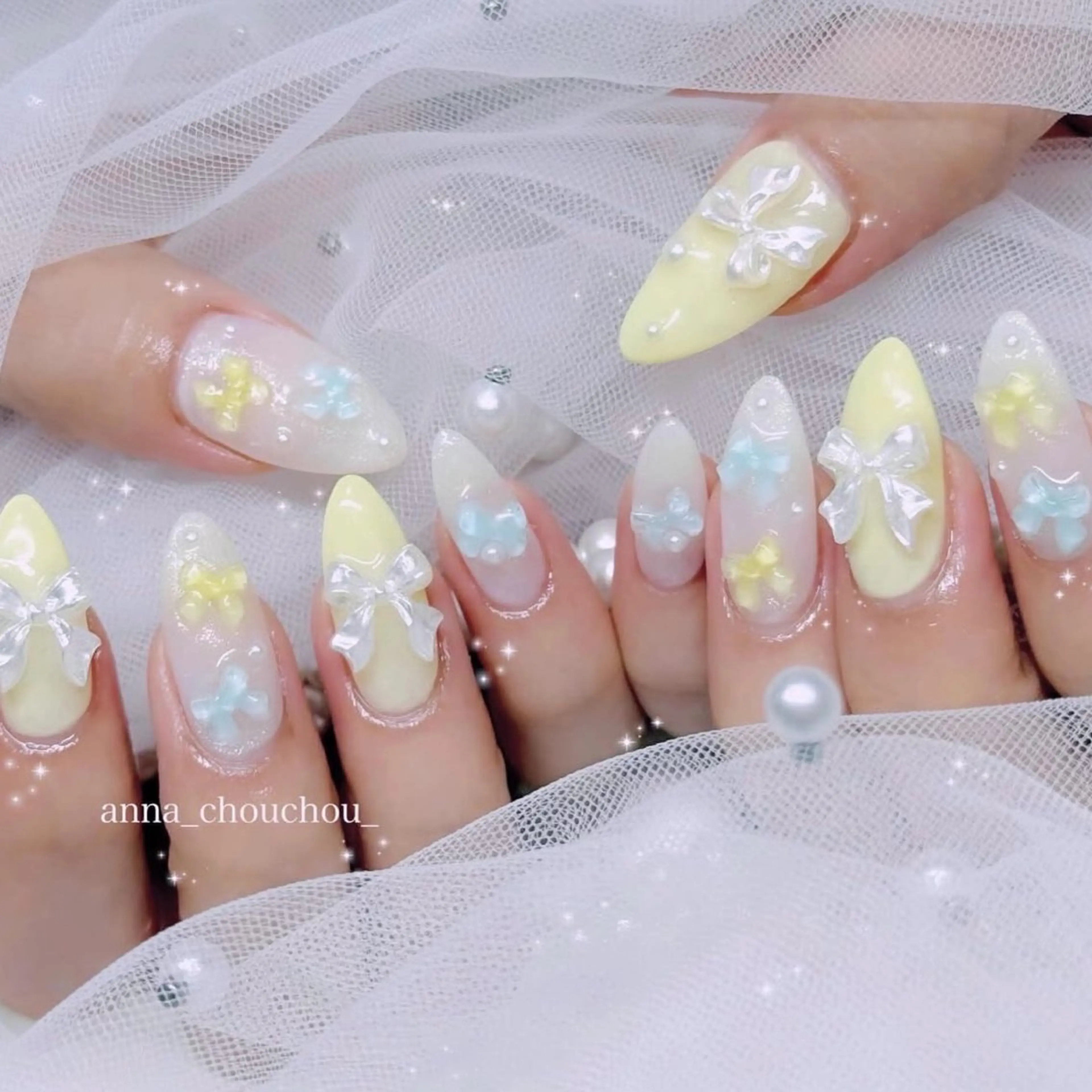 ネイル ハンドネイル Anna Sano⭐️のネイルデザイン