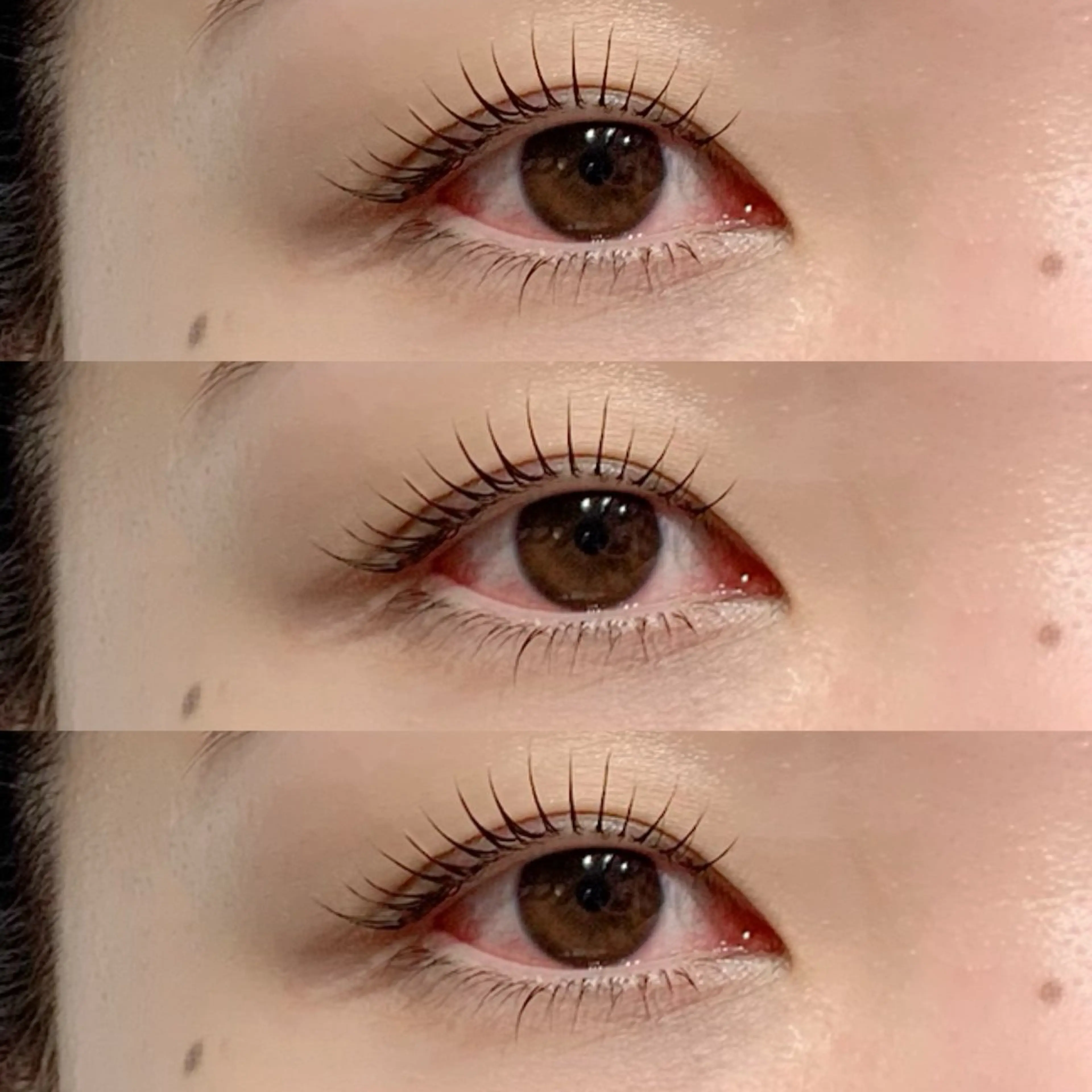 マツエク・マツパ 束感まつ毛 Cカール 韓国風マツエク Lカール まつげパーマ マツパ ohime 新宿店 natsumiのマツエク・マツパデザイン